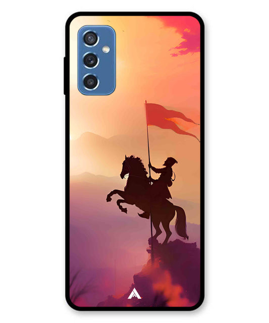 Shivaji Maharaj Metal Back Cover Phone Case for Samsung Galaxy M52