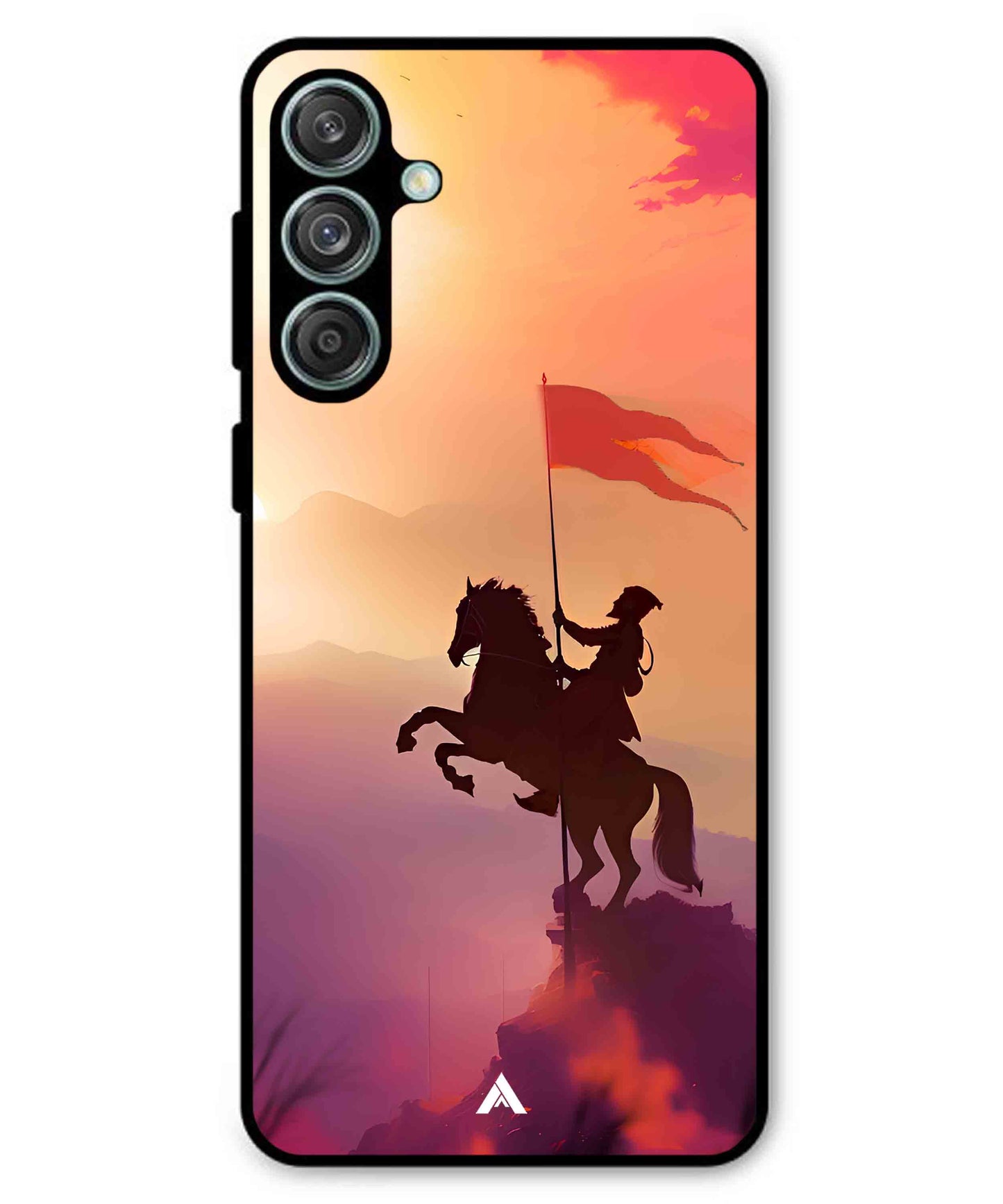 Shivaji Maharaj Metal Back Cover Phone Case for Samsung Galaxy M55