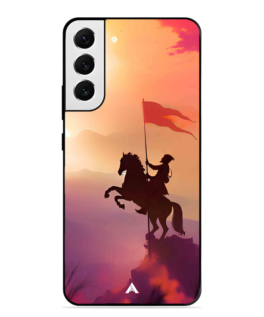 Shivaji Maharaj Metal Back Cover Phone Case for Samsung Galaxy S22 Plus