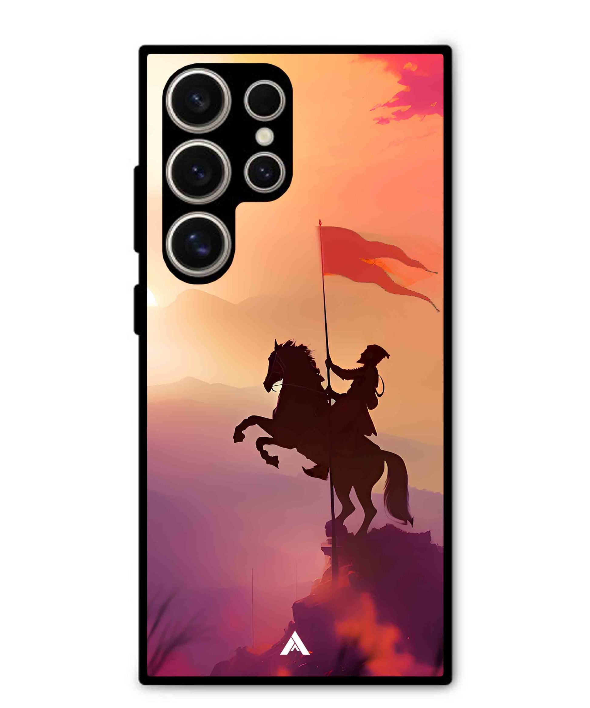 Shivaji Maharaj Metal Back Cover Phone Case for Samsung Galaxy S24 Ultra