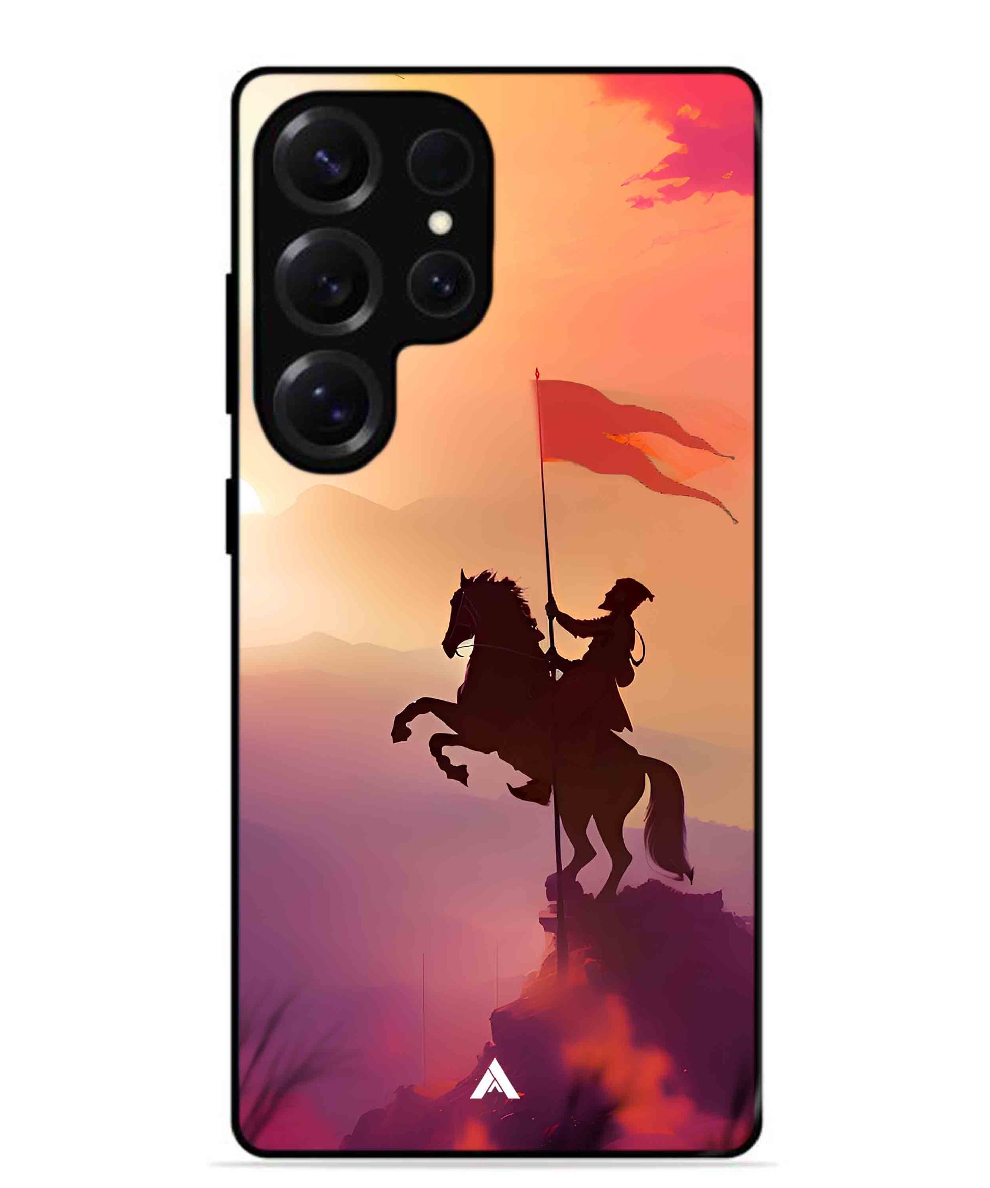 Shivaji Maharaj Metal Back Cover Phone Case for Samsung Galaxy S25 Ultra