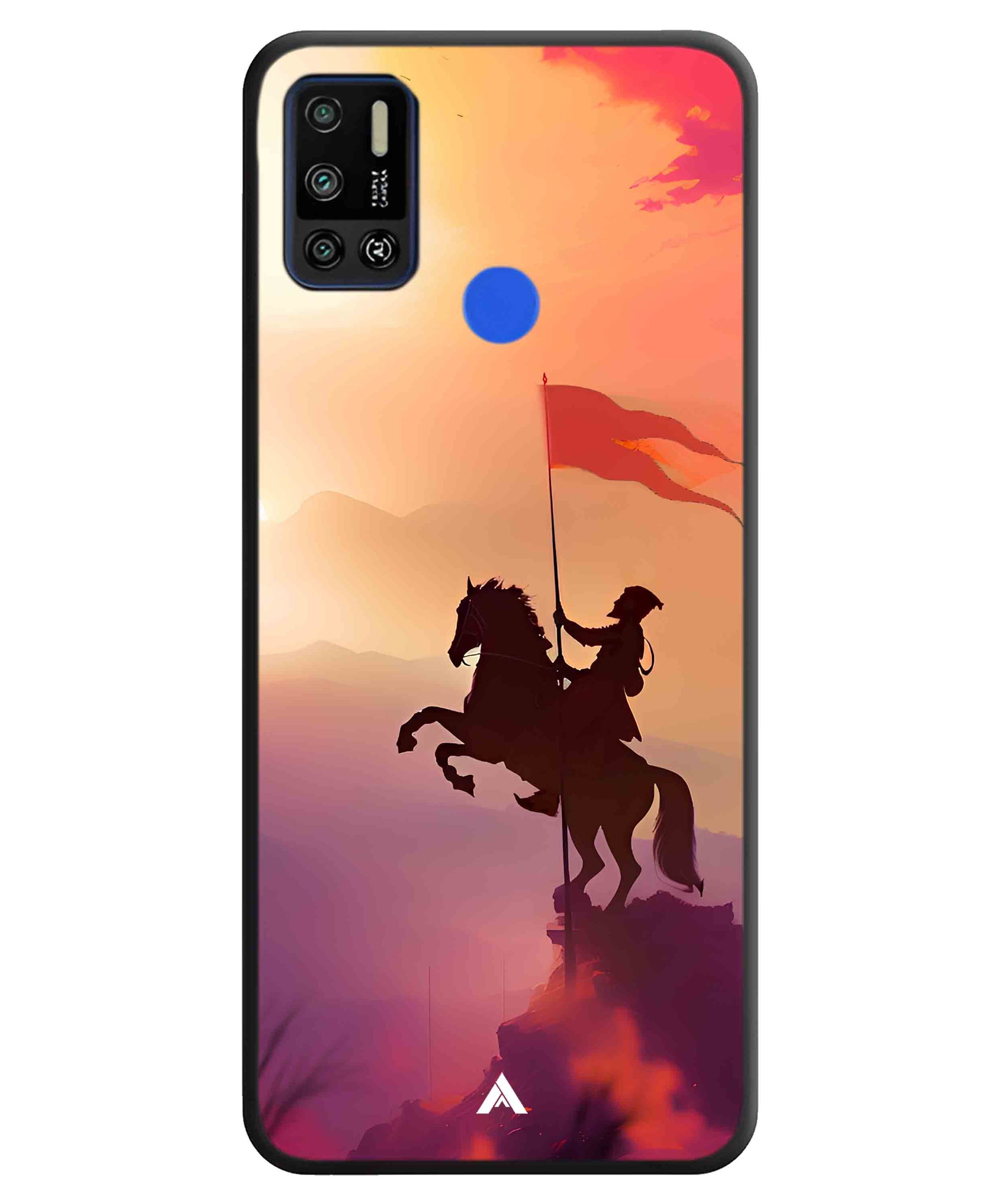 Shivaji Maharaj Metal Back Cover Phone Case for Tecno Spark 6 Air