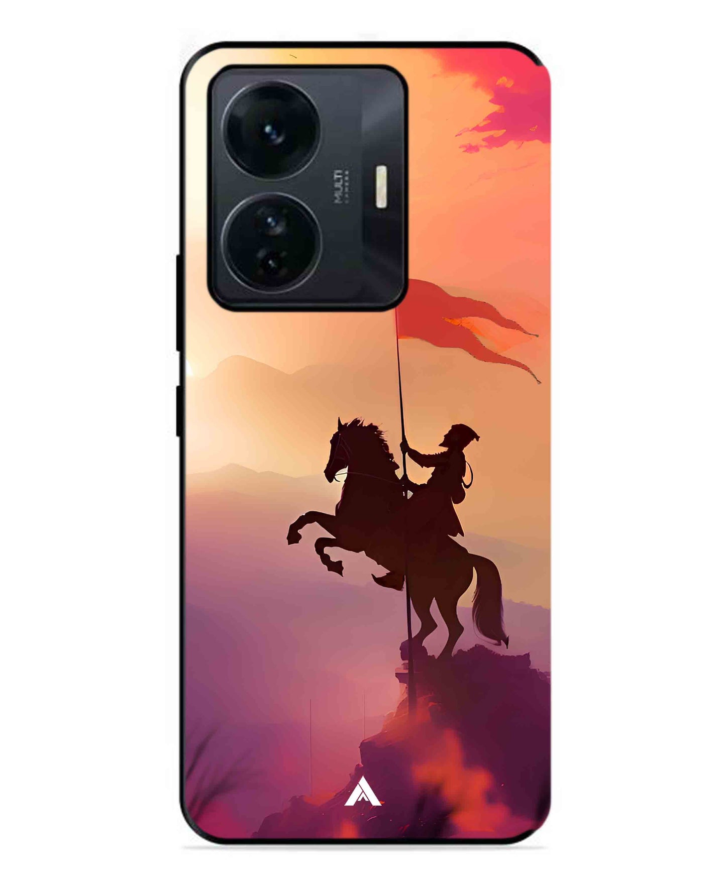 Shivaji Maharaj Metal Back Cover Phone Case for Vivo T1 Pro
