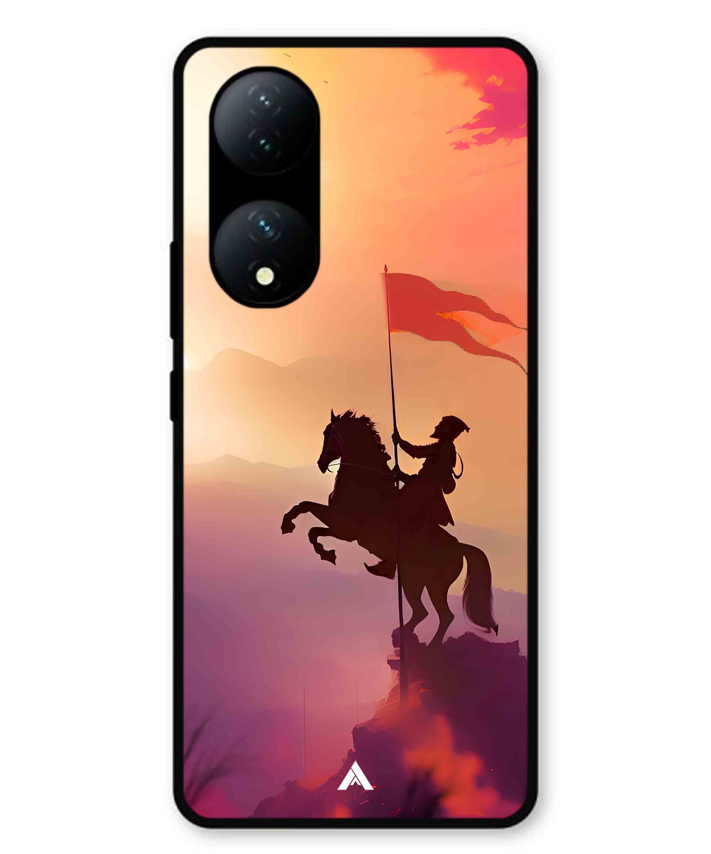 Shivaji Maharaj Metal Back Cover Phone Case for Vivo T2