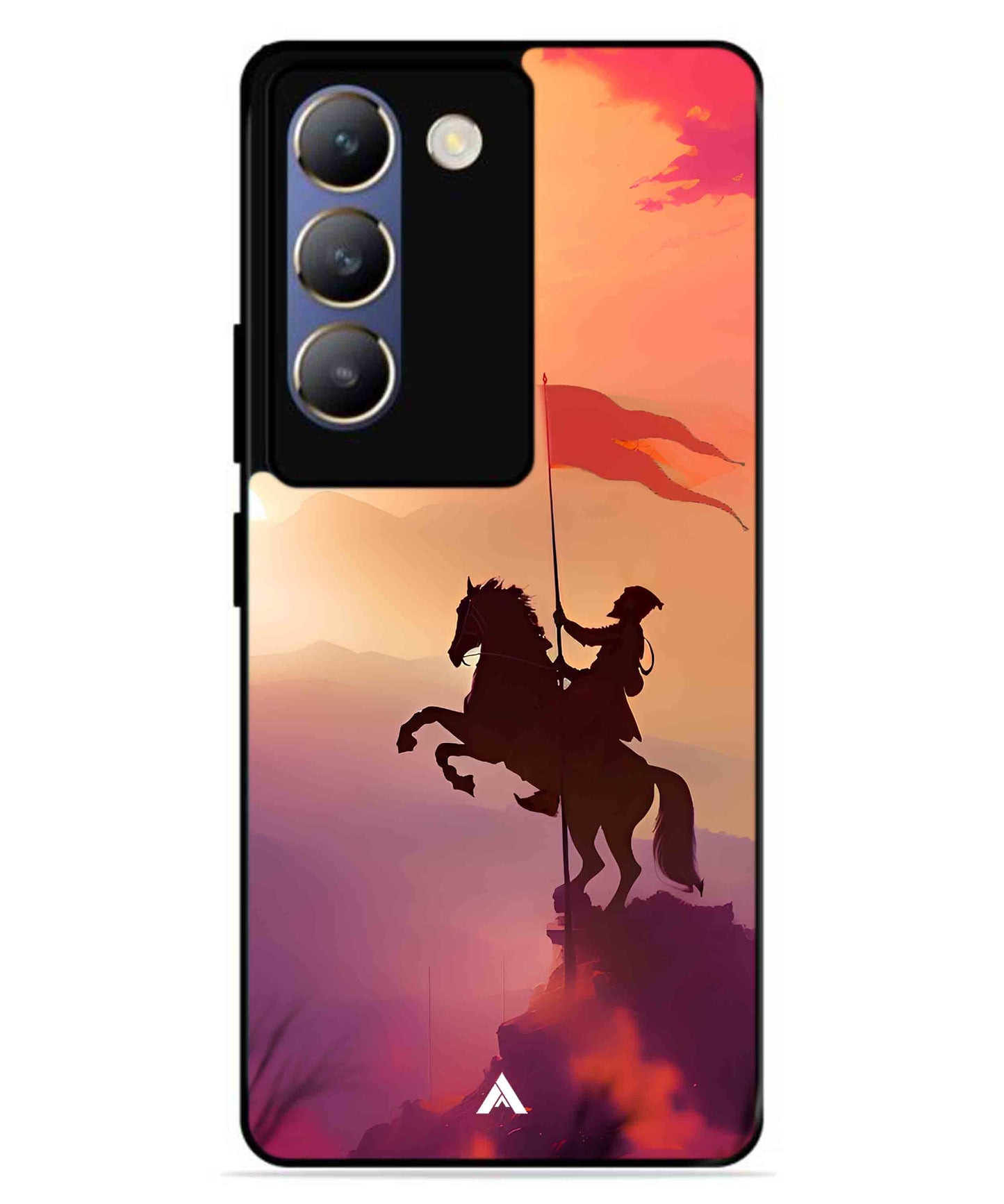 Shivaji Maharaj Metal Back Cover Phone Case for Vivo T3