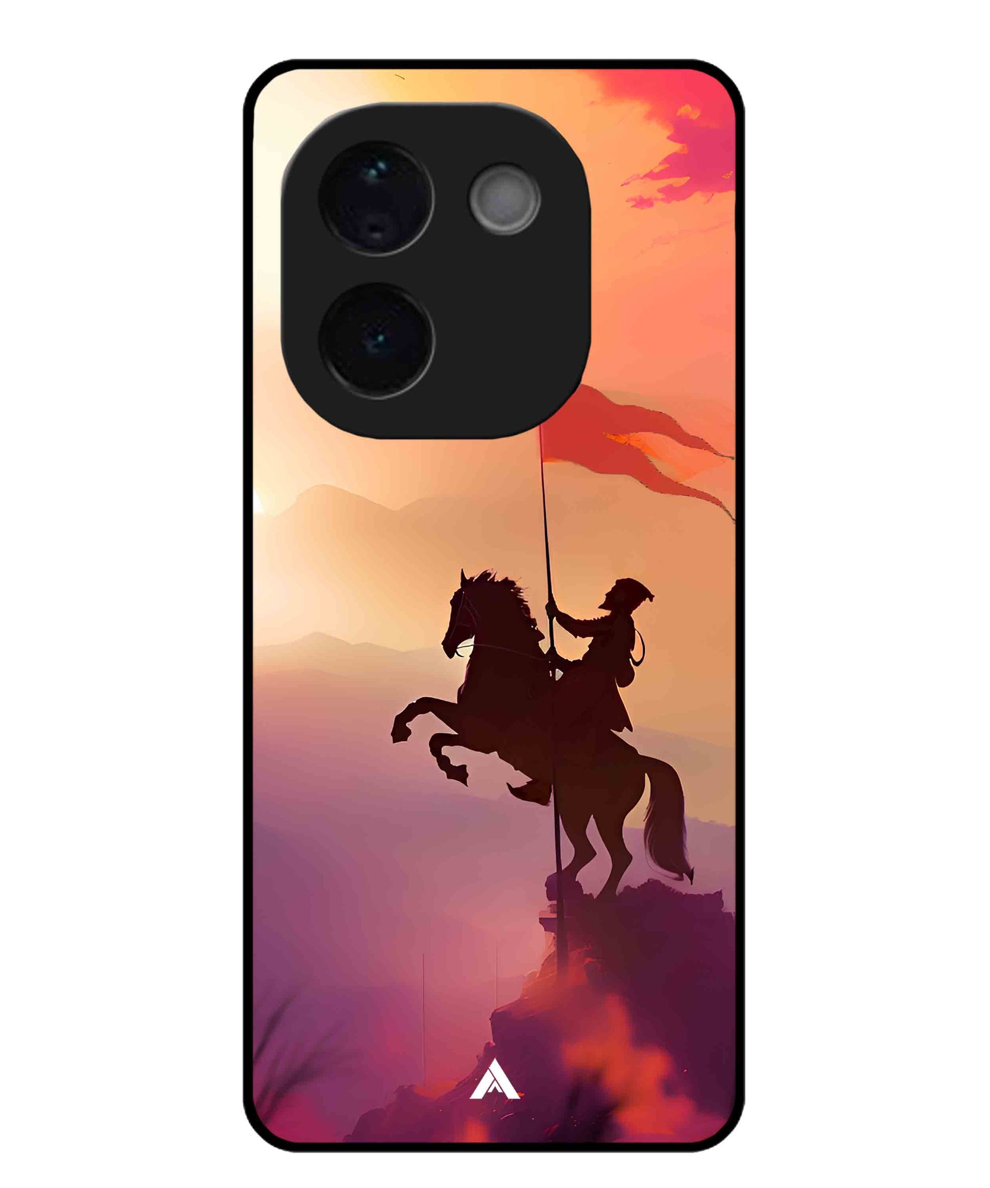 Shivaji Maharaj Metal Back Cover Phone Case for Vivo T3 Pro
