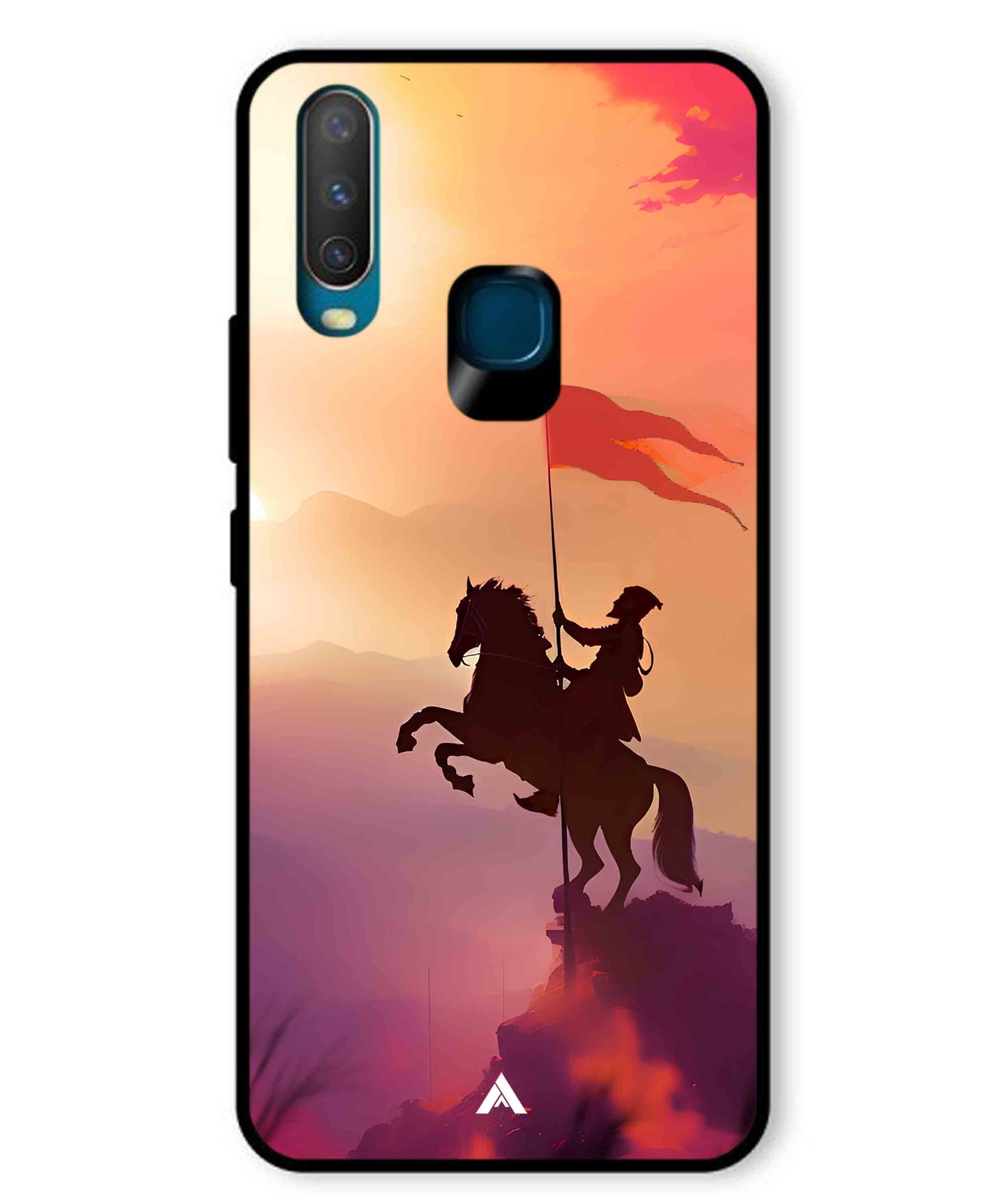 Shivaji Maharaj Metal Back Cover Phone Case for Vivo U10