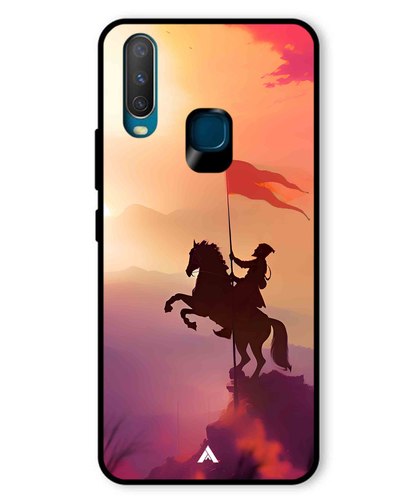 Shivaji Maharaj Metal Back Cover Phone Case for Vivo Y17