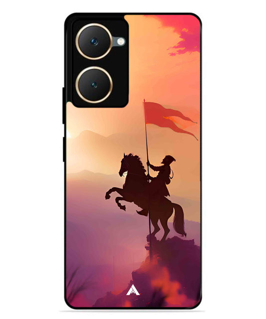 Shivaji Maharaj Metal Back Cover Phone Case for Vivo Y18