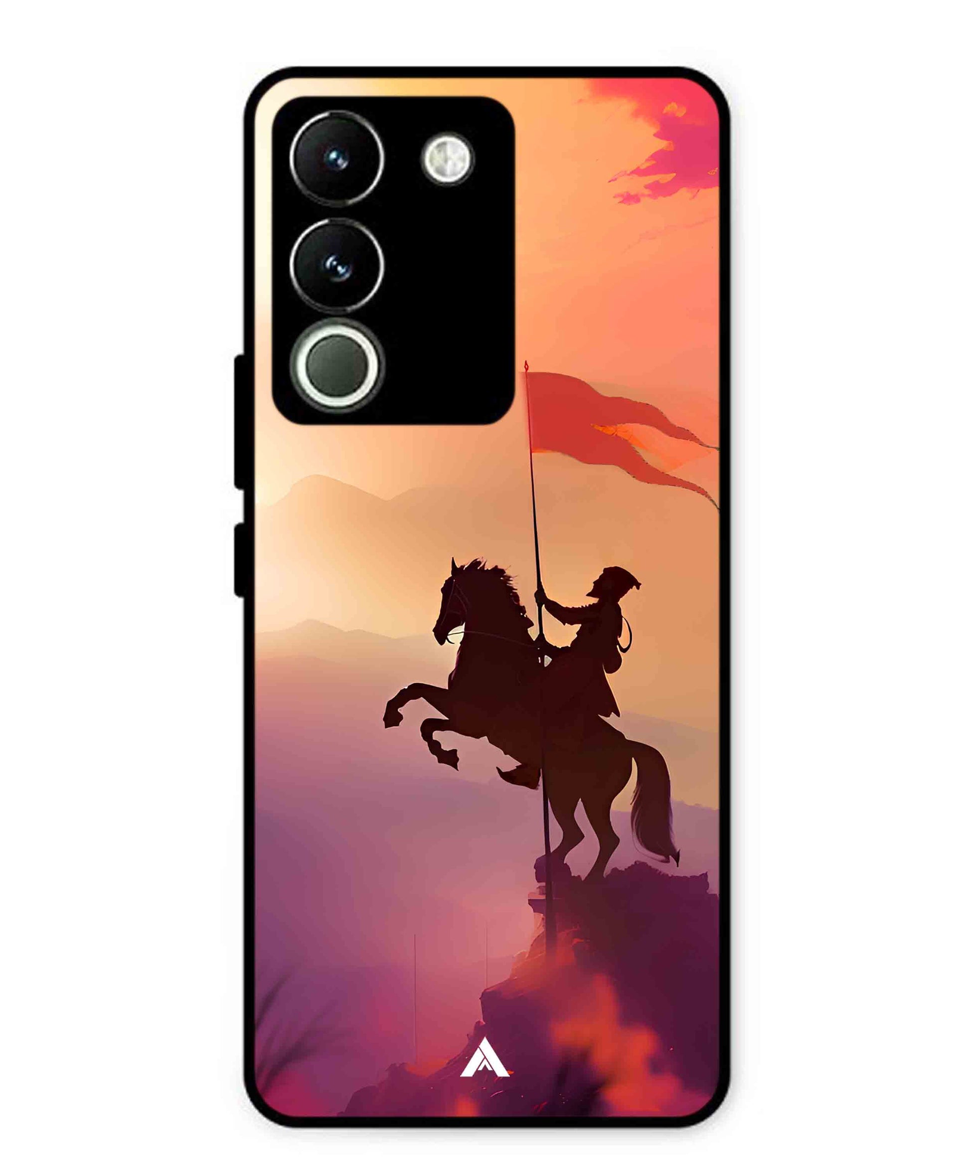 Shivaji Maharaj Metal Back Cover Phone Case for Vivo Y200
