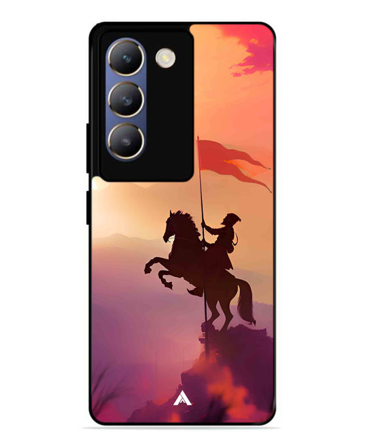 Shivaji Maharaj Metal Back Cover Phone Case for Vivo Y200e