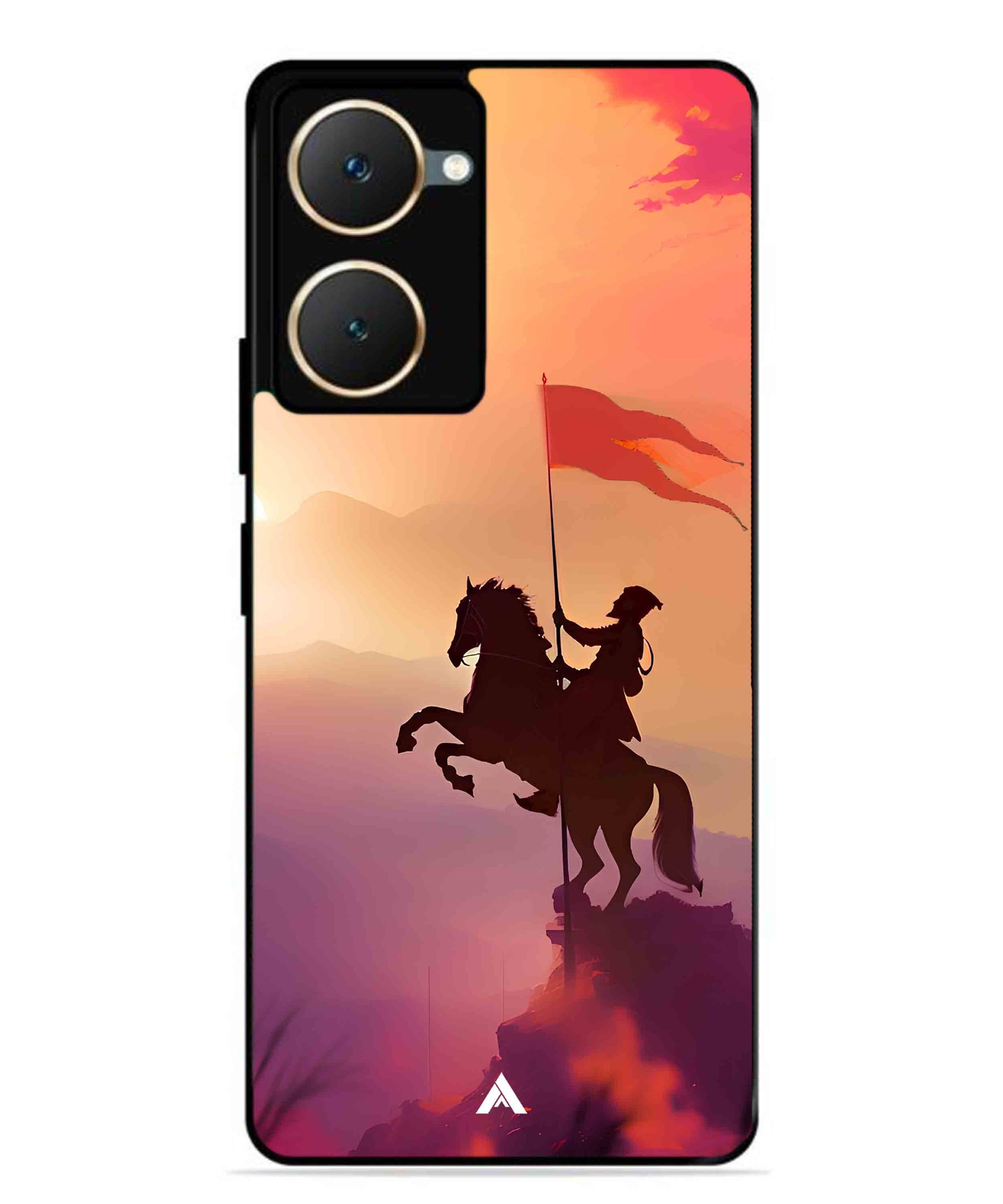 Shivaji Maharaj Metal Back Cover Phone Case for Vivo Y28s