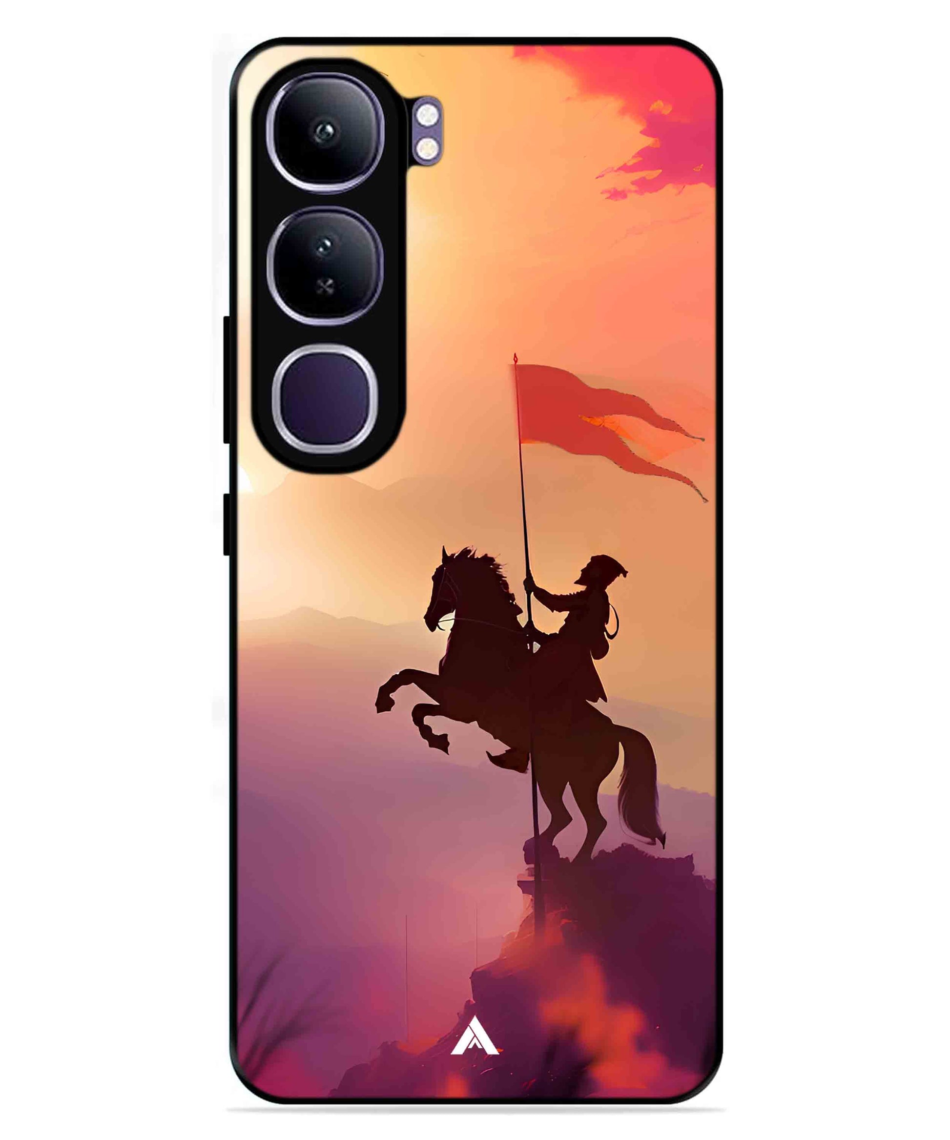 Shivaji Maharaj Metal Back Cover Phone Case for Vivo Y300