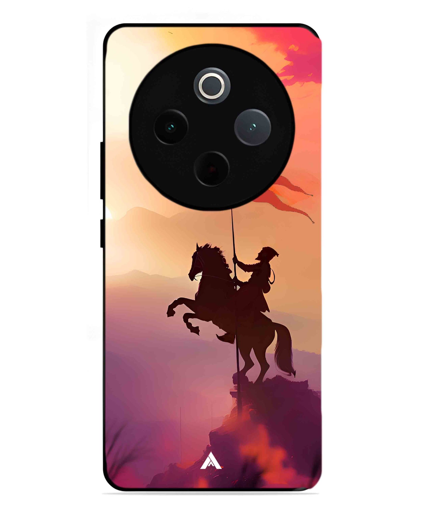 Shivaji Maharaj Metal Back Cover Phone Case for Vivo Y300 Pro
