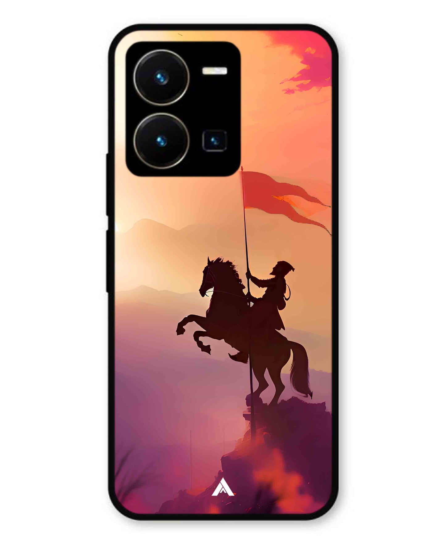 Shivaji Maharaj Metal Back Cover Phone Case for Vivo Y35