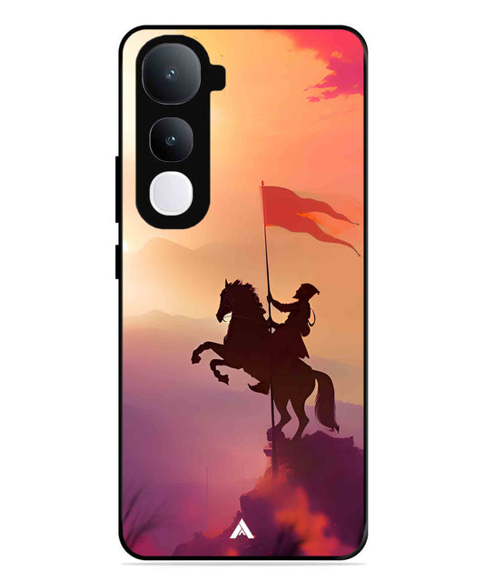 Shivaji Maharaj Metal Back Cover Phone Case for Vivo Y400