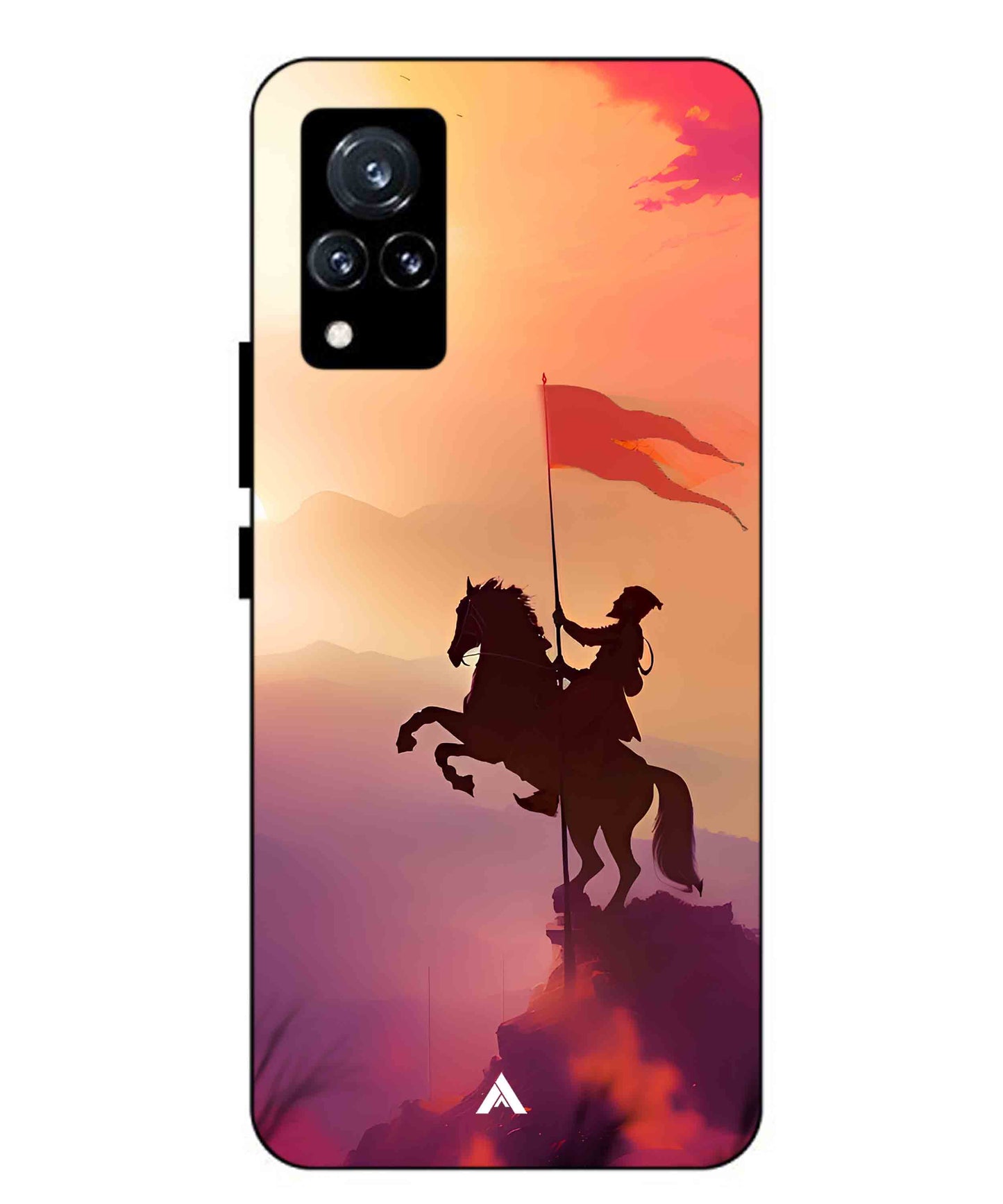 Shivaji Maharaj Metal Back Cover Phone Case for Vivo v21