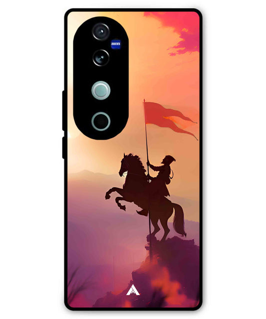 Shivaji Maharaj Metal Back Cover Phone Case for Vivo v40