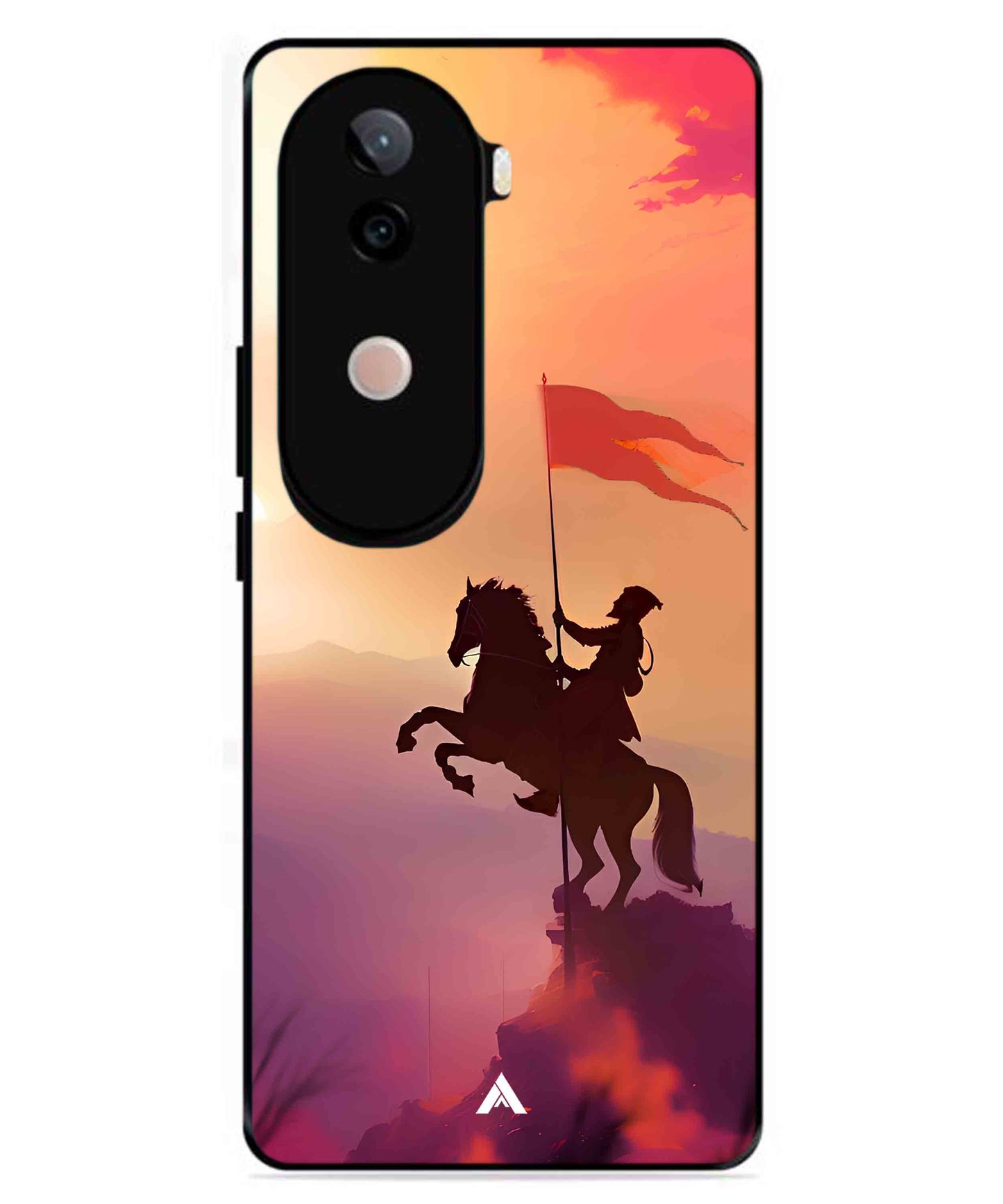 Shivaji Maharaj Metal Back Cover Phone Case for Vivo v40e