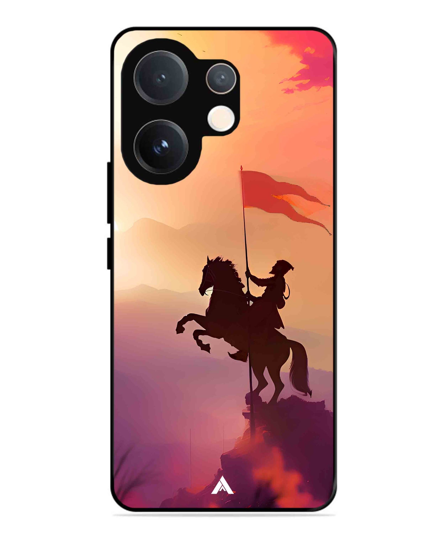 Shivaji Maharaj Metal Back Cover Phone Case for Vivo v60