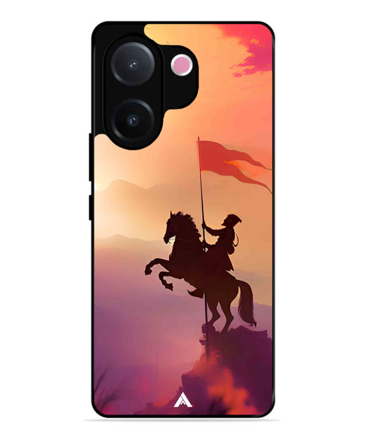 Shivaji Maharaj Metal Back Cover Phone Case for Vivo v60e