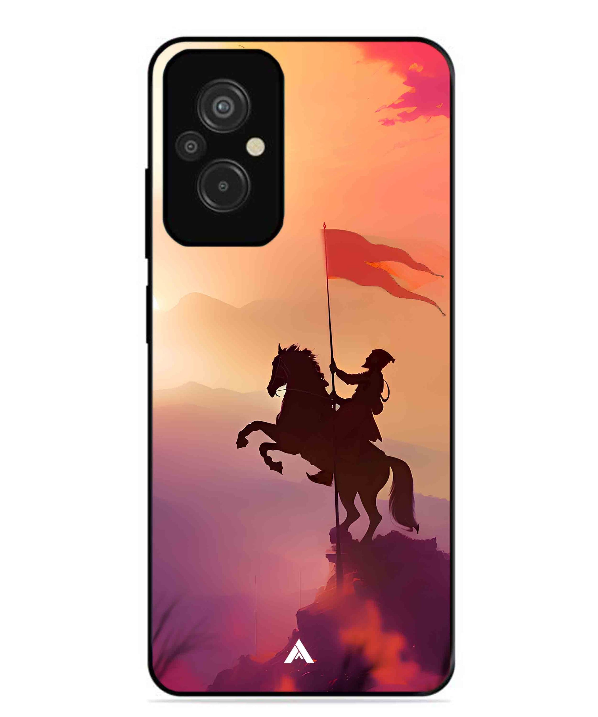 Shivaji Maharaj Metal Back Cover Phone Case for Xiaomi Redmi 11 Prime 4G