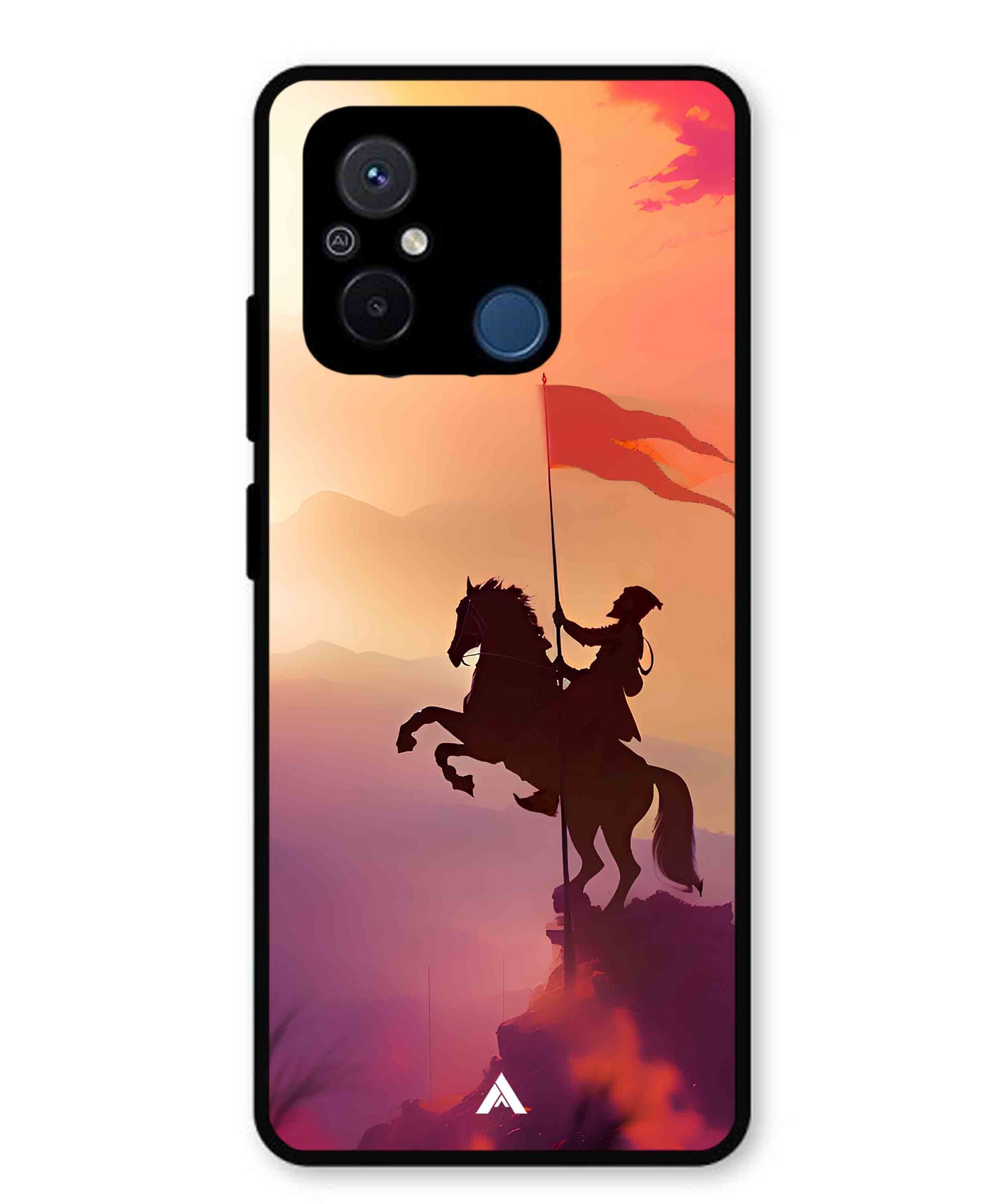 Shivaji Maharaj Metal Back Cover Phone Case for Xiaomi Redmi 12C