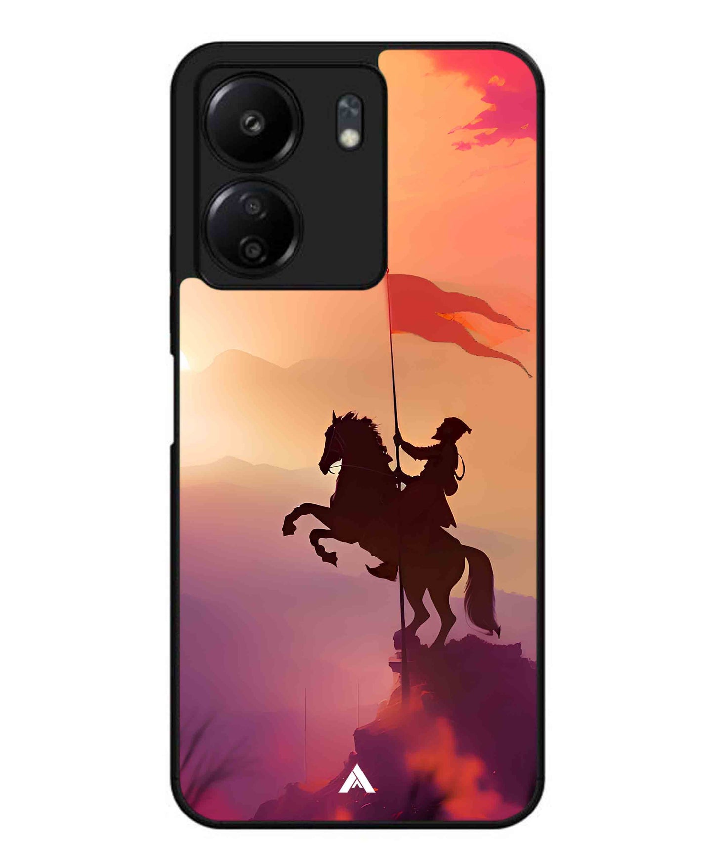 Shivaji Maharaj Metal Back Cover Phone Case for Xiaomi Redmi 13C 4G