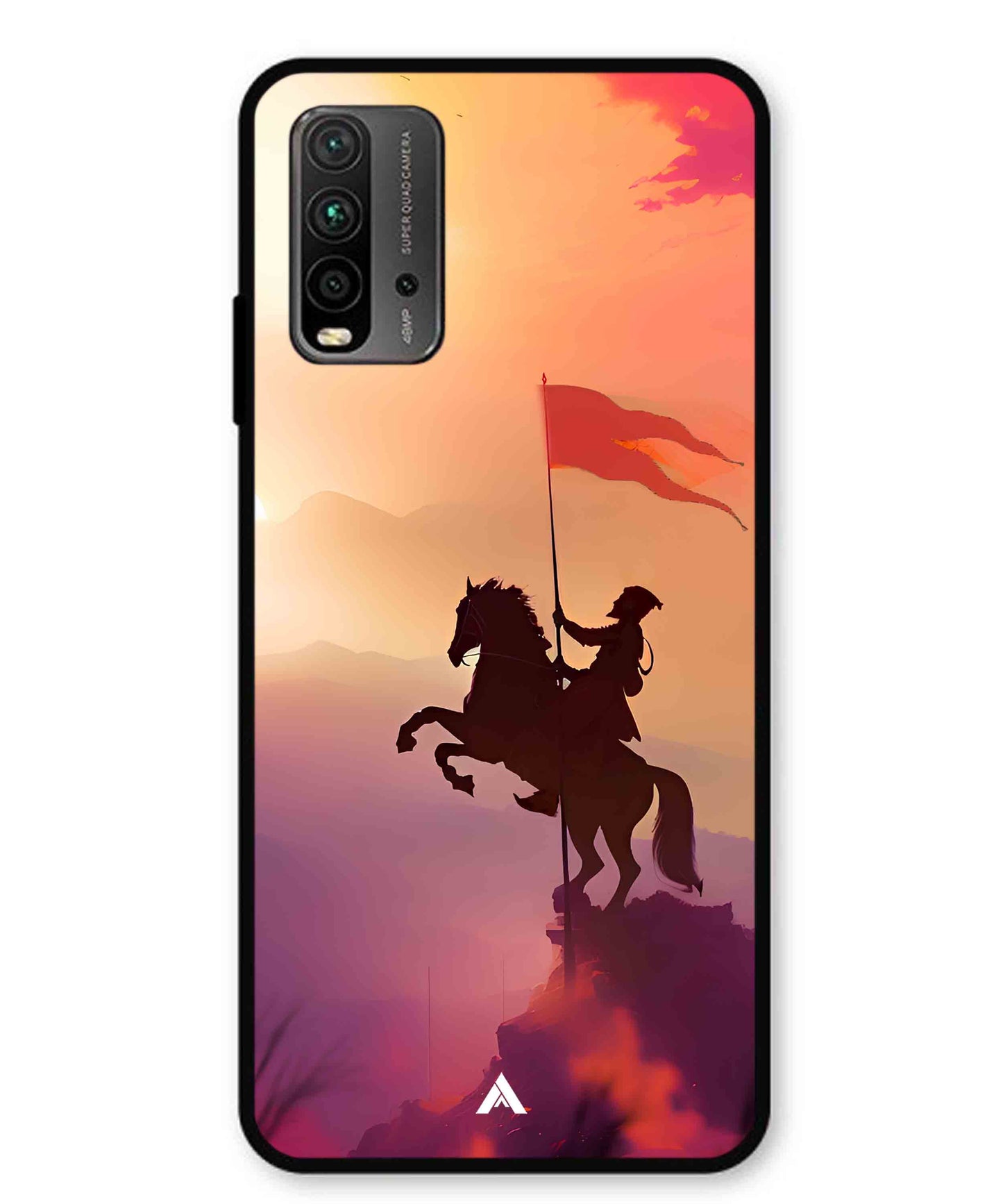 Shivaji Maharaj Metal Back Cover Phone Case for Xiaomi Redmi 9 Power
