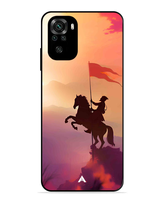 Shivaji Maharaj Metal Back Cover Phone Case for Xiaomi Redmi Note 10S