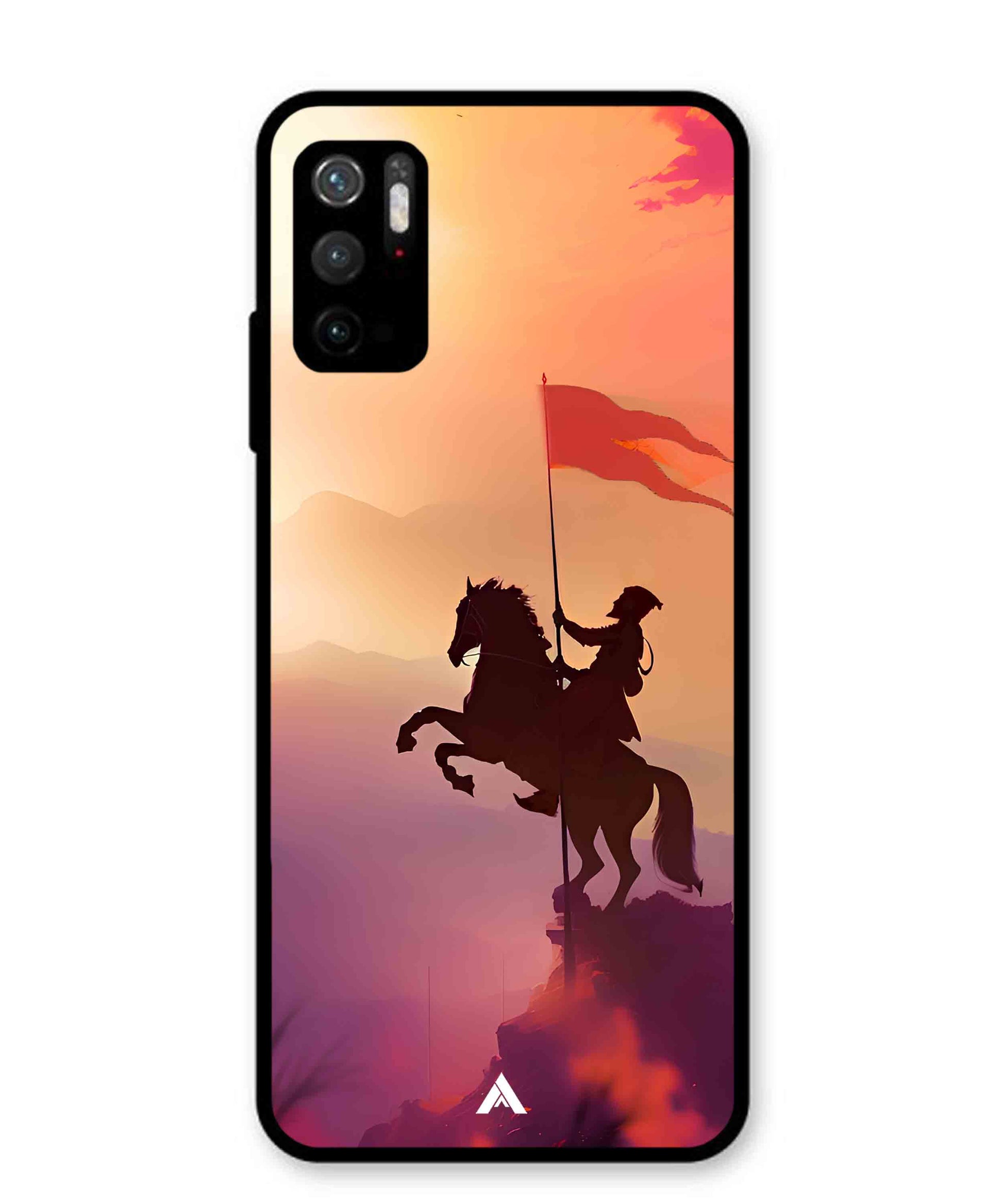 Shivaji Maharaj Metal Back Cover Phone Case for Xiaomi Redmi Note 10T