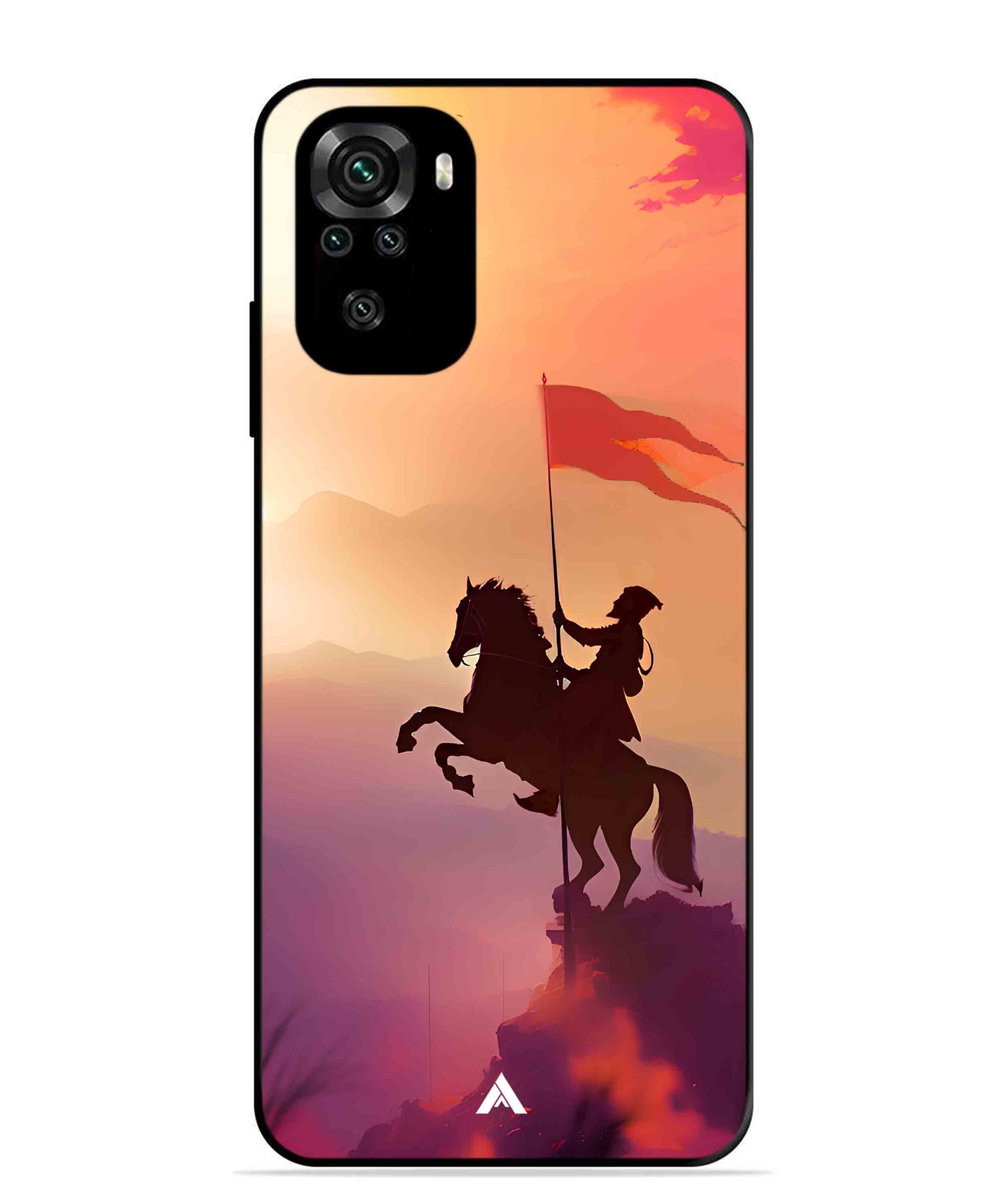Shivaji Maharaj Metal Back Cover Phone Case for Xiaomi Redmi Note 11SE