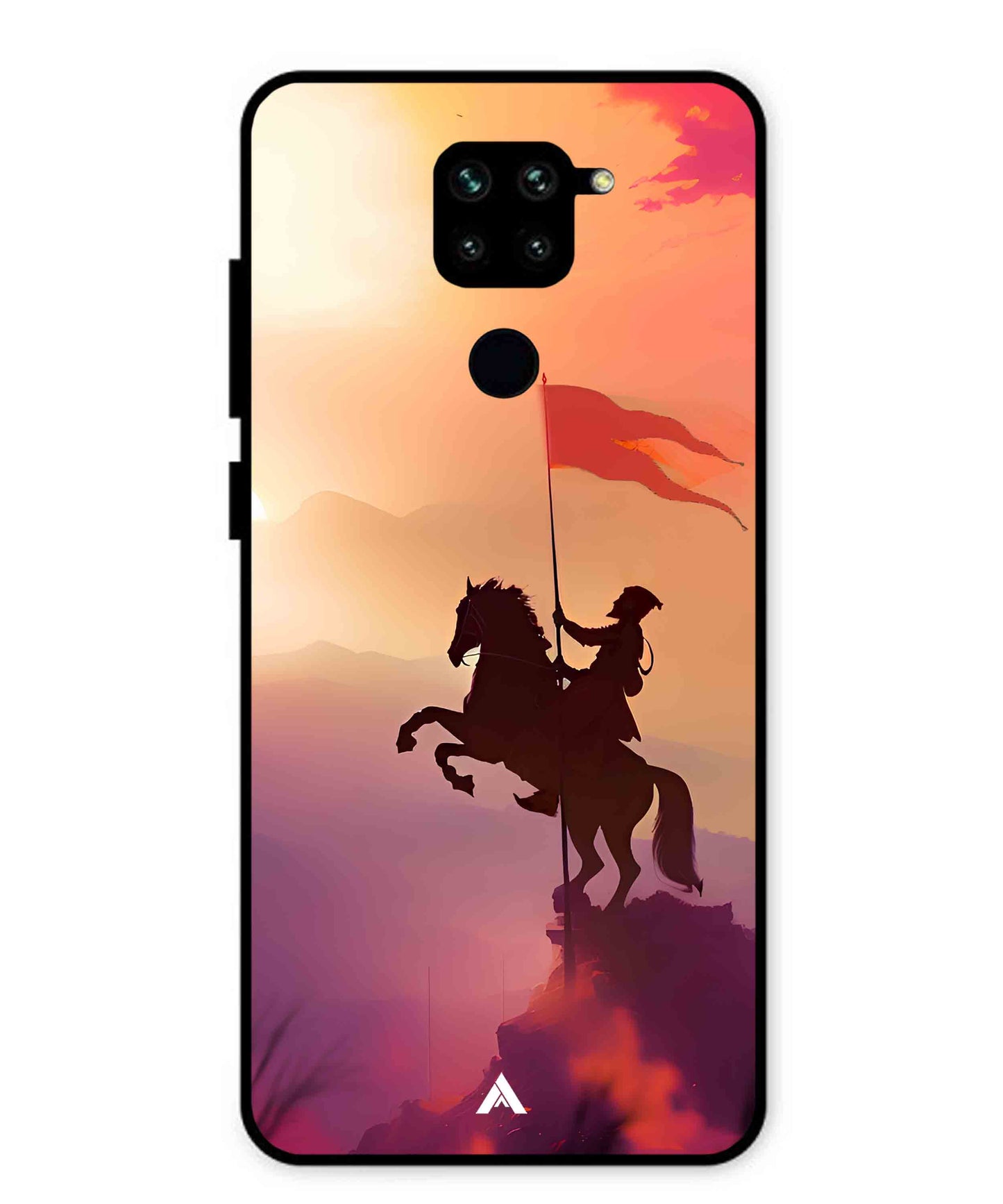 Shivaji Maharaj Metal Back Cover Phone Case for Xiaomi Redmi Note 9