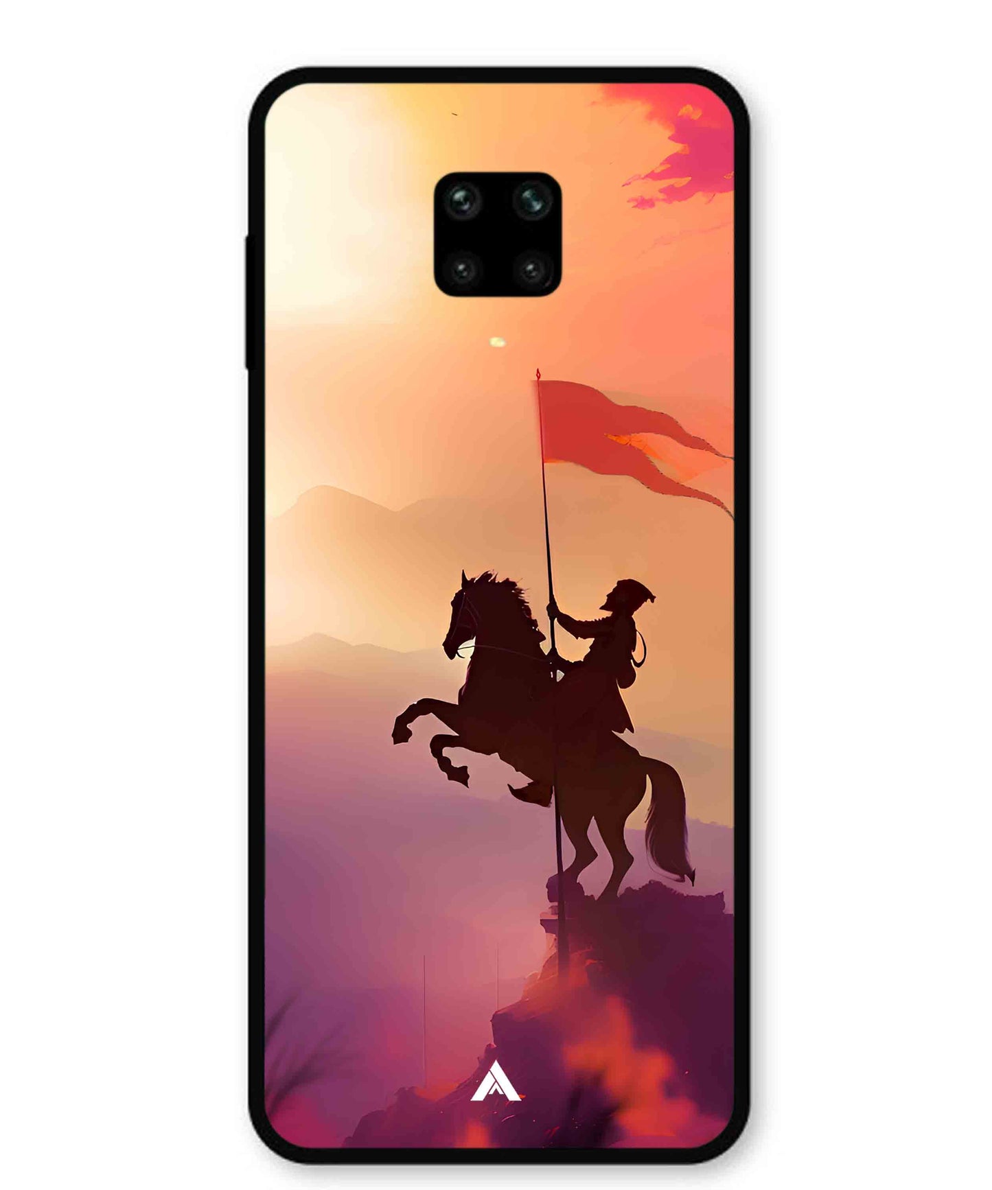 Shivaji Maharaj Metal Back Cover Phone Case for Xiaomi Redmi Note 9 Pro