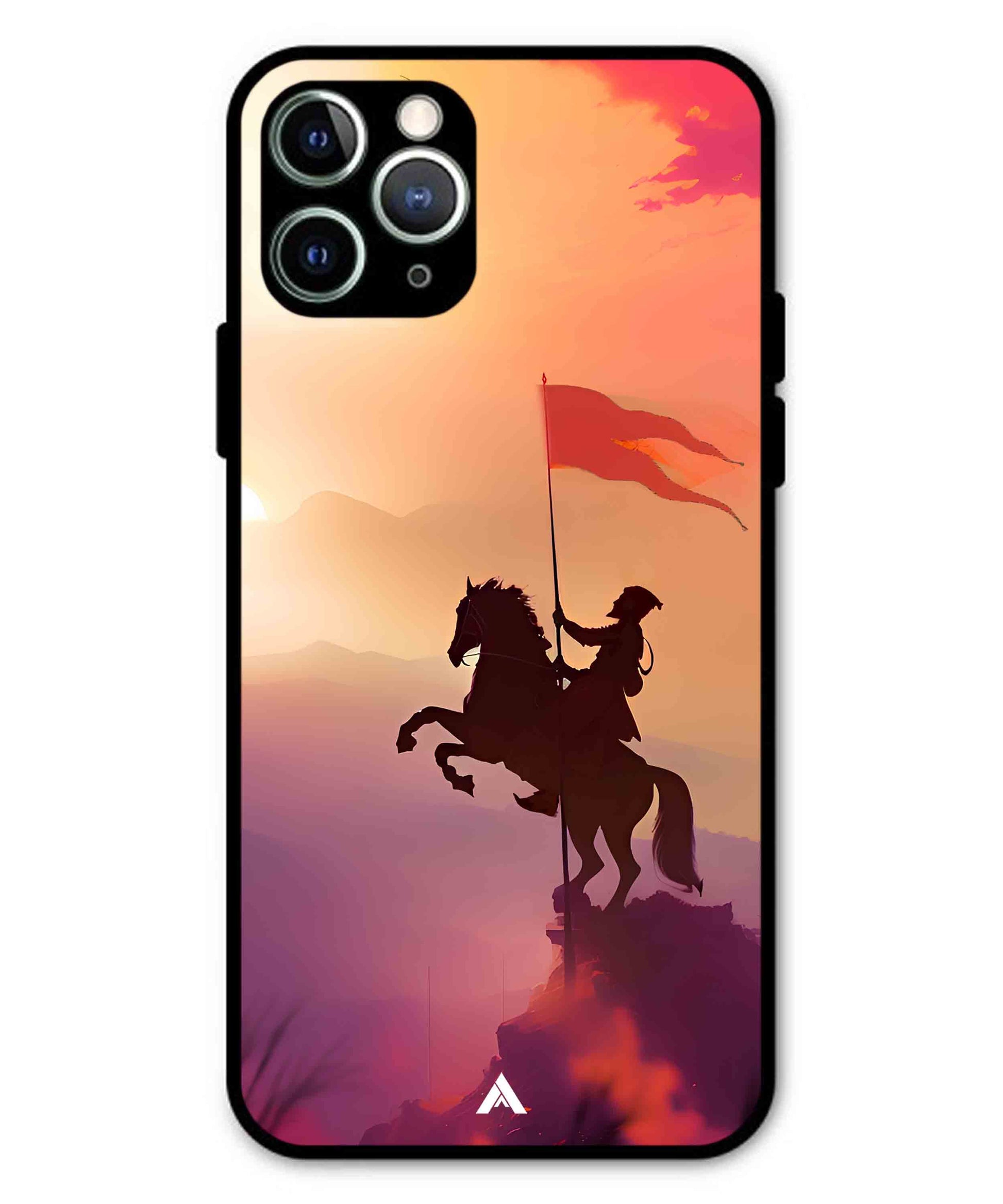 Shivaji Maharaj Metal Back Cover Phone Case for iPhone 11 Pro Max