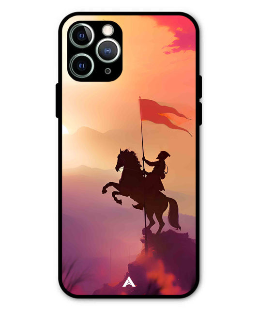 Shivaji Maharaj Metal Back Cover Phone Case for iPhone 11 Pro Max