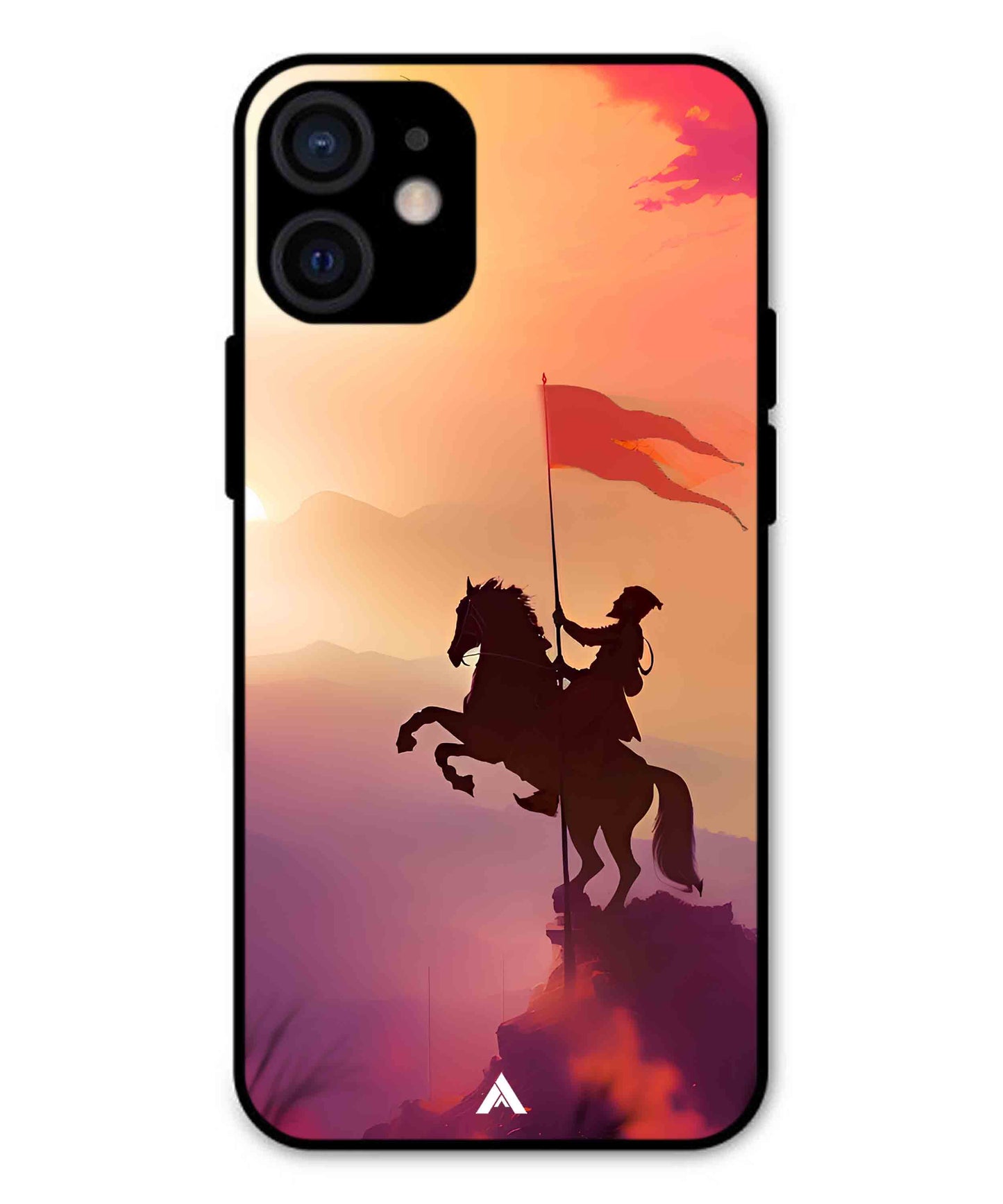 Shivaji Maharaj Metal Back Cover Phone Case for iPhone 12 Mini