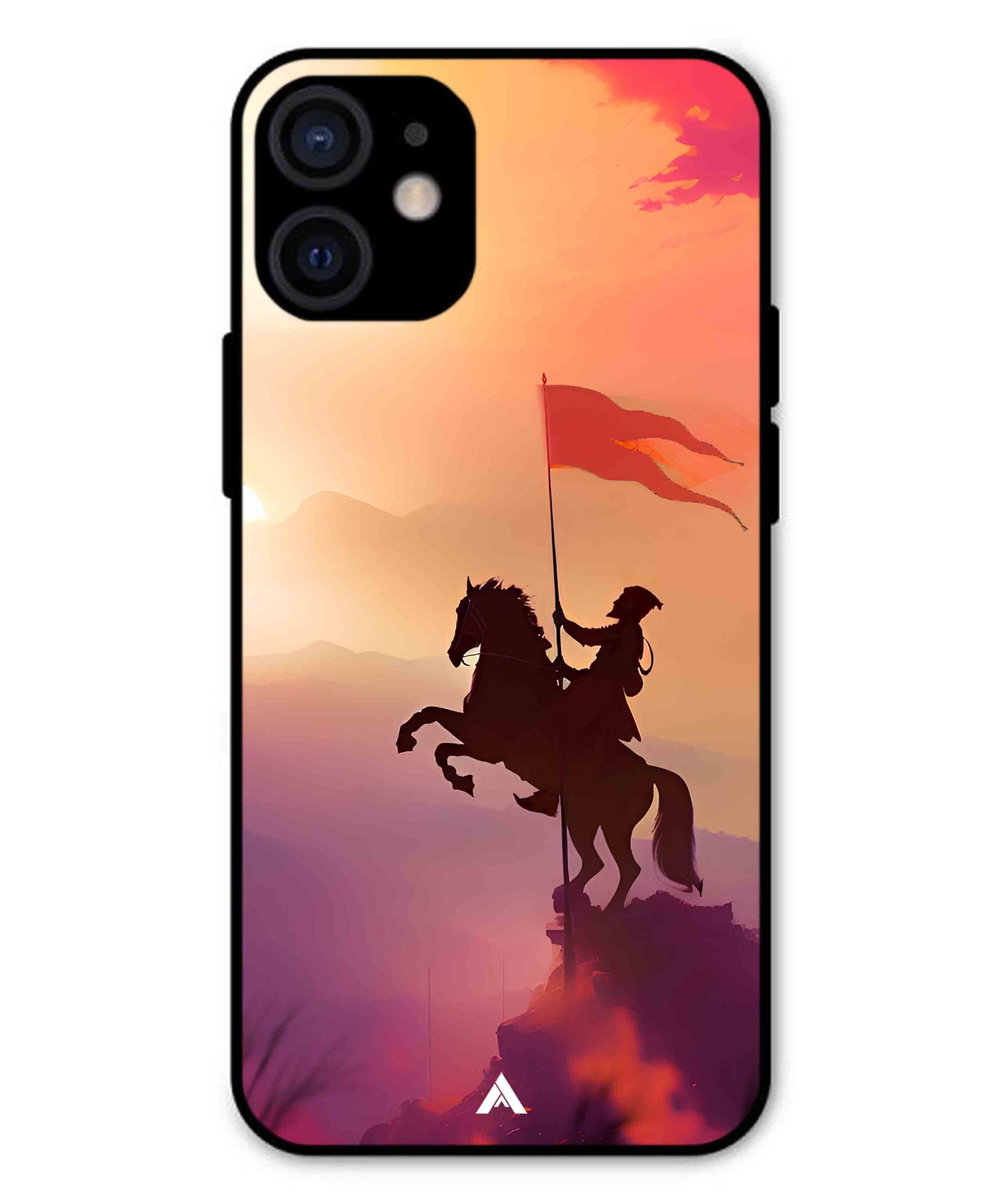Shivaji Maharaj Metal Back Cover Phone Case for iPhone 13 Mini