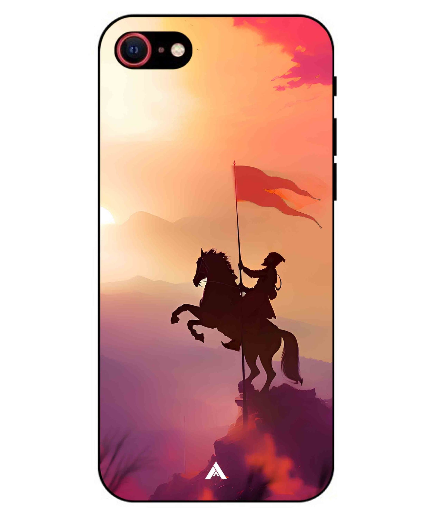 Shivaji Maharaj Metal Back Cover Phone Case for iPhone 8