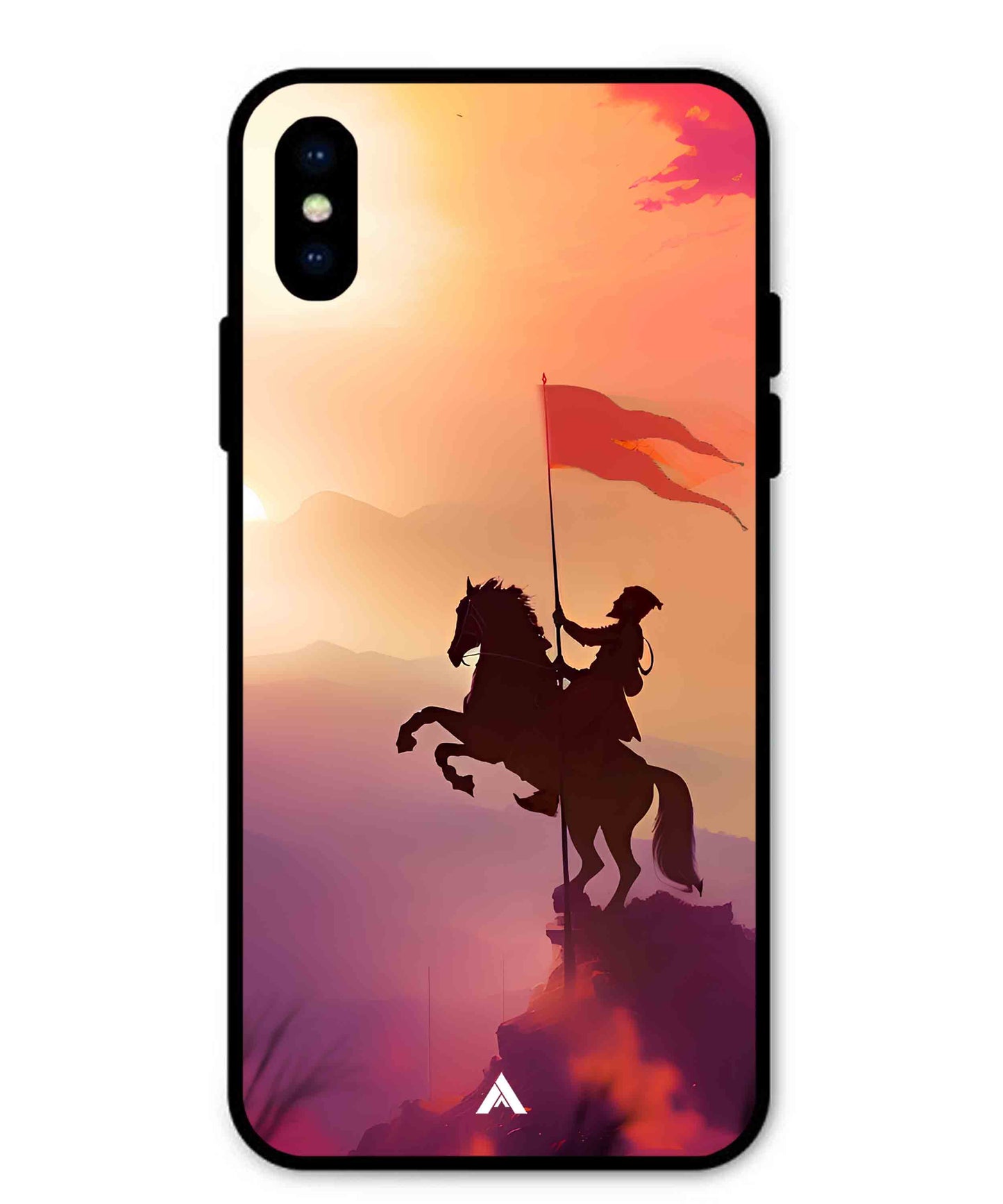 Shivaji Maharaj Metal Back Cover Phone Case for iPhone X