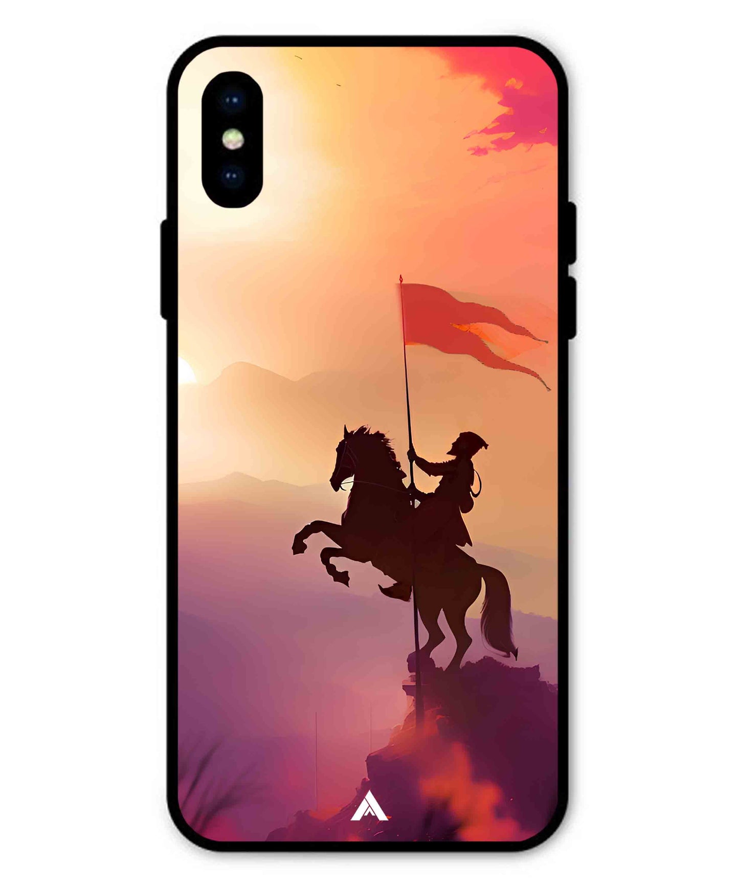 Shivaji Maharaj Metal Back Cover Phone Case for iPhone Xs
