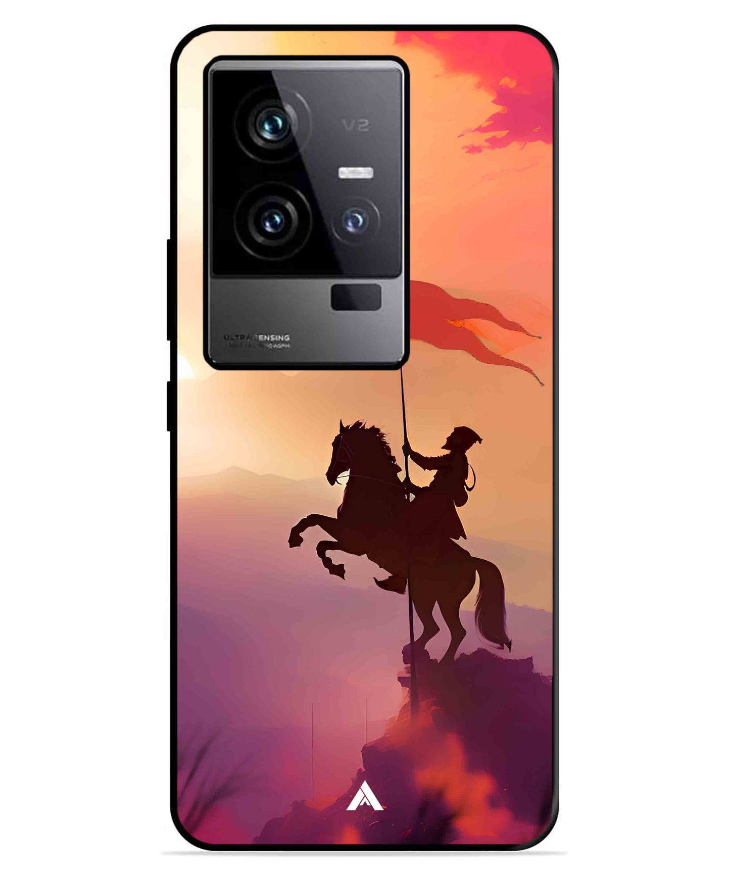 Shivaji Maharaj Metal Back Cover Phone Case for iQOO 11