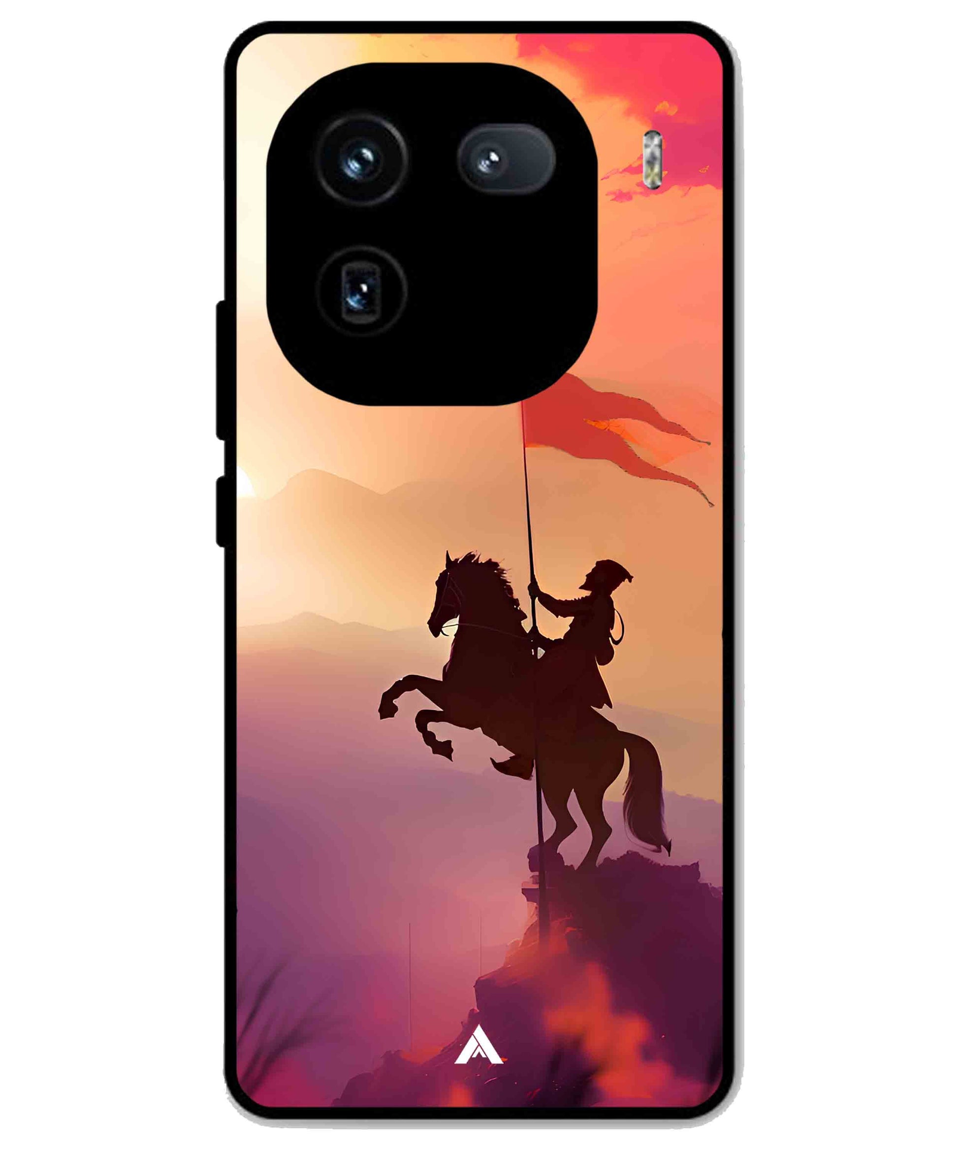 Shivaji Maharaj Metal Back Cover Phone Case for iQOO 12