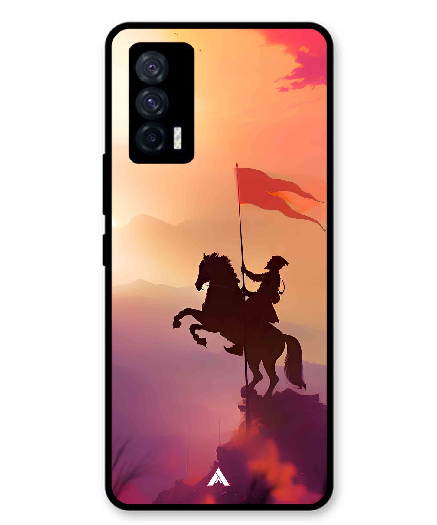 Shivaji Maharaj Metal Back Cover Phone Case for iQOO 7