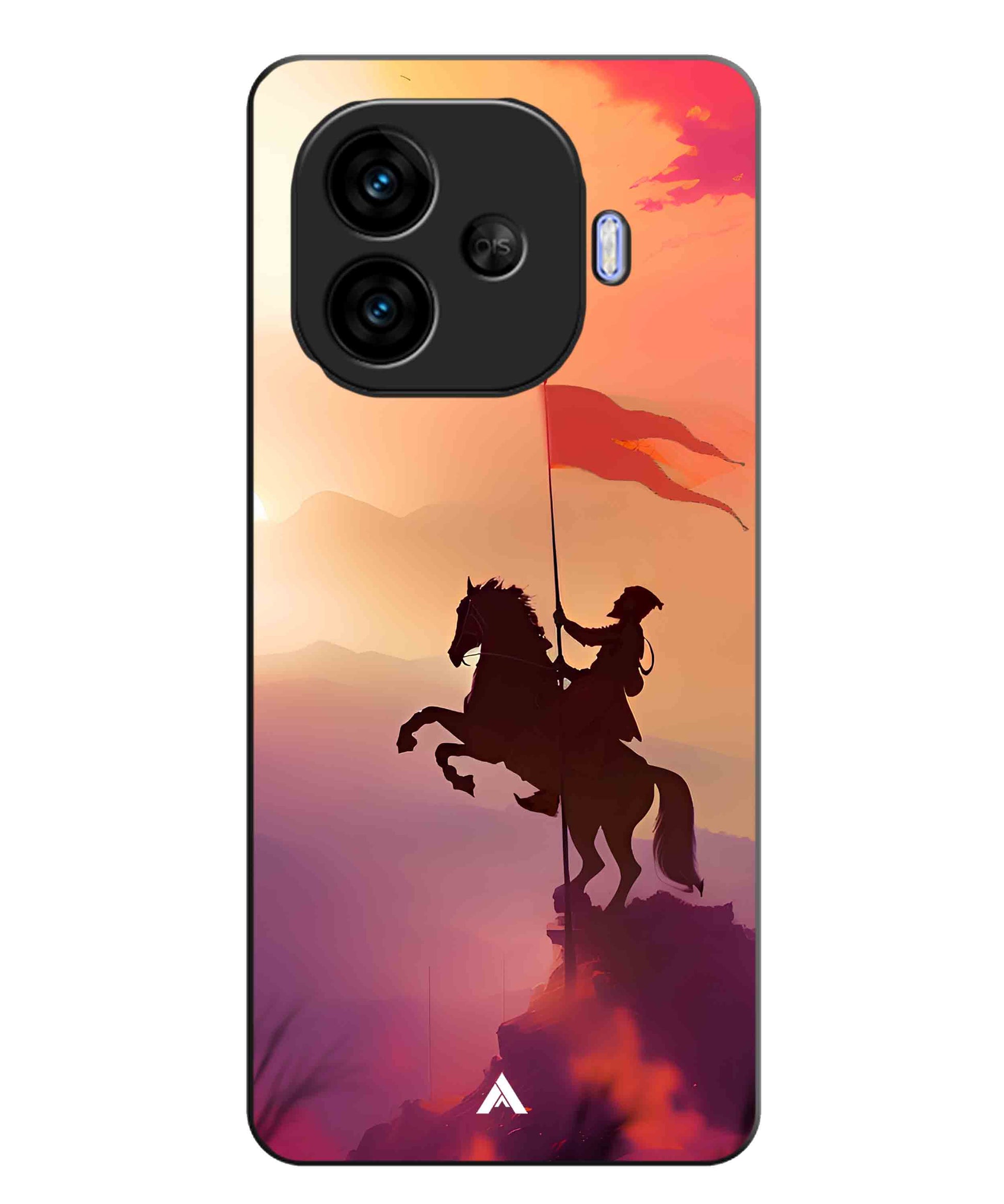 Shivaji Maharaj Metal Back Cover Phone Case for iQOO Neo 10r