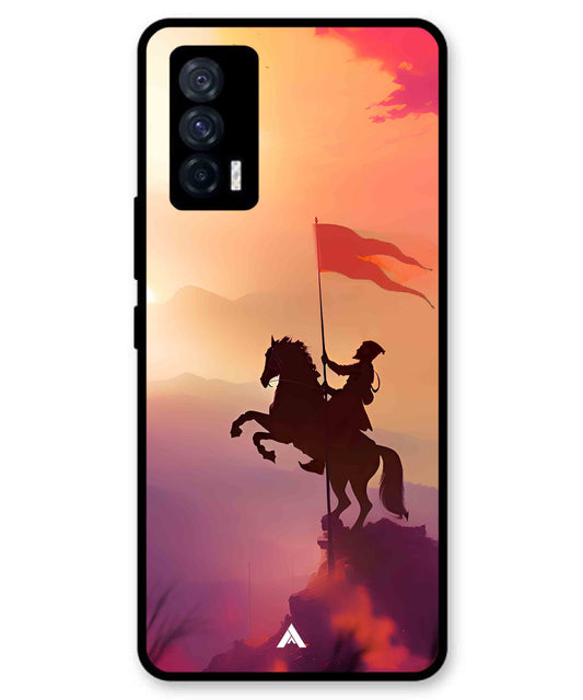 Shivaji Maharaj Metal Back Cover Phone Case for iQOO Neo 5