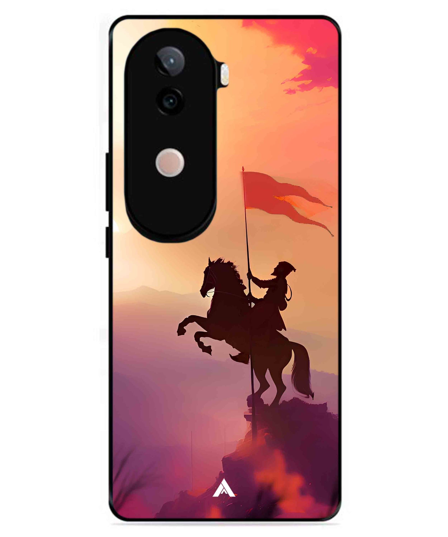 Shivaji Maharaj Metal Back Cover Phone Case for iQOO Z9s