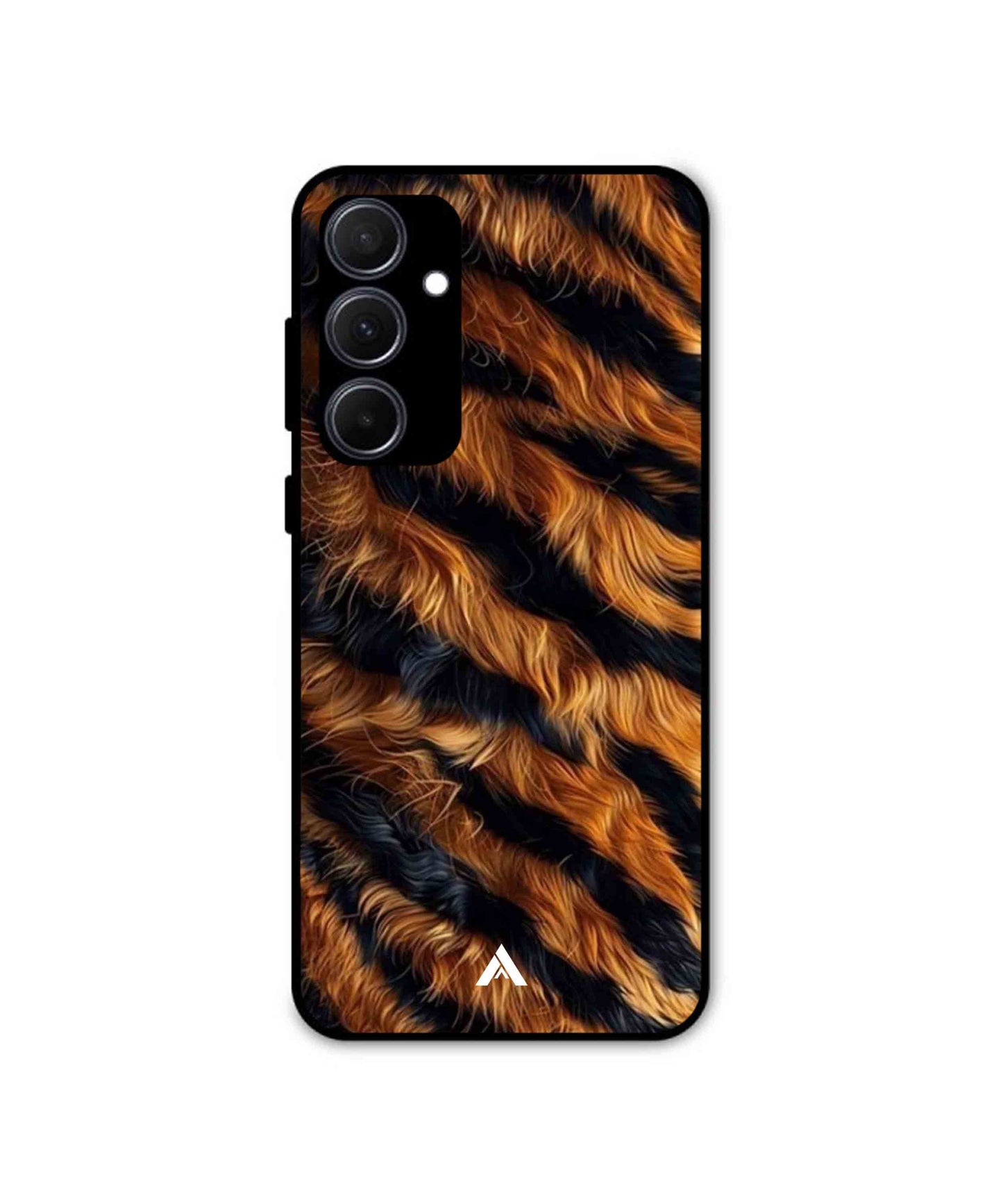 Skin Pattern 01 Tiger Casora 01 Metal Back Cover Phone Case