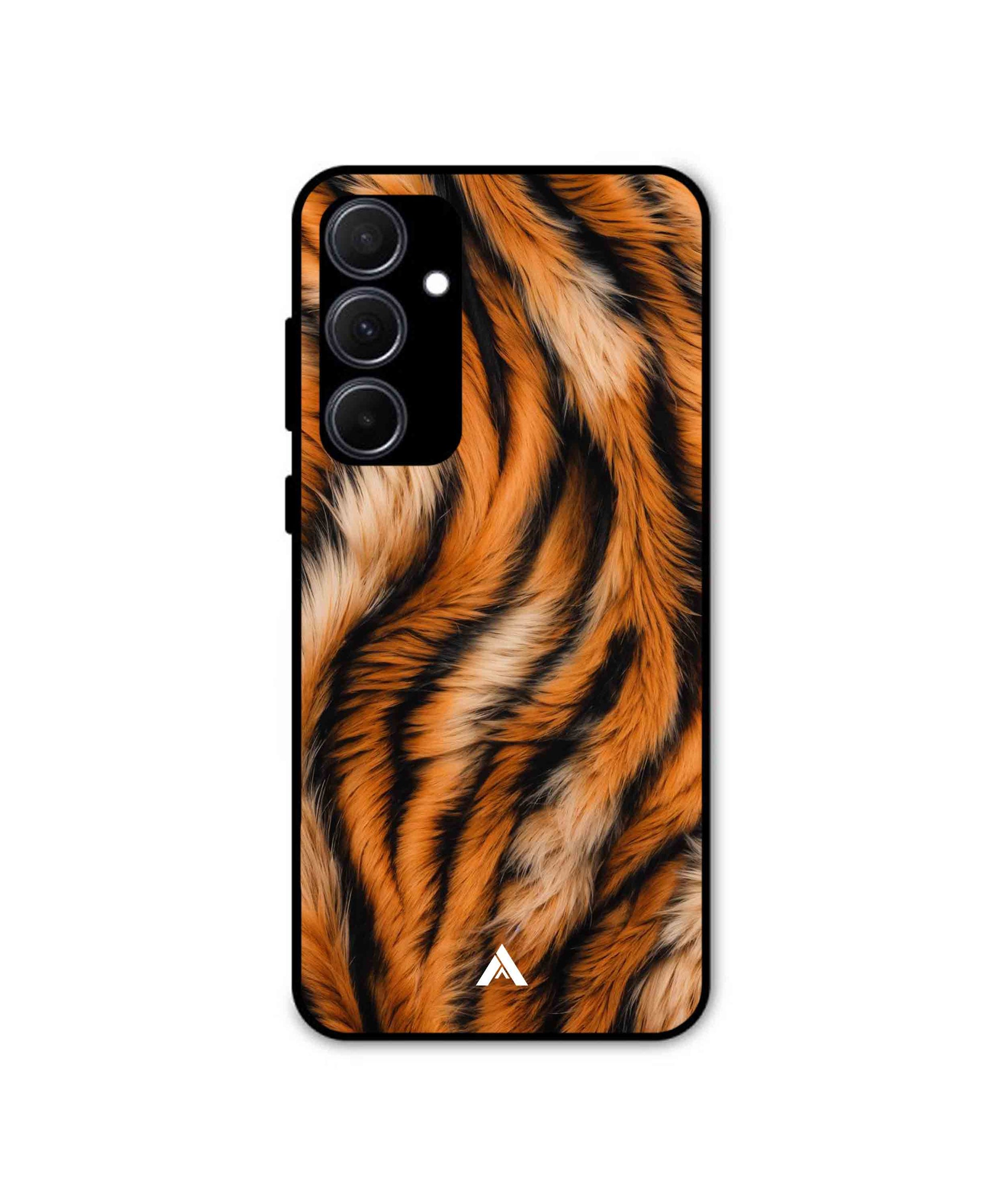 Skin Pattern 02 Tiger Casora 01 Metal Back Cover Phone Case