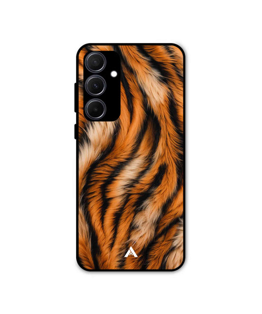 Skin Pattern 02 Tiger Casora 01 Metal Back Cover Phone Case